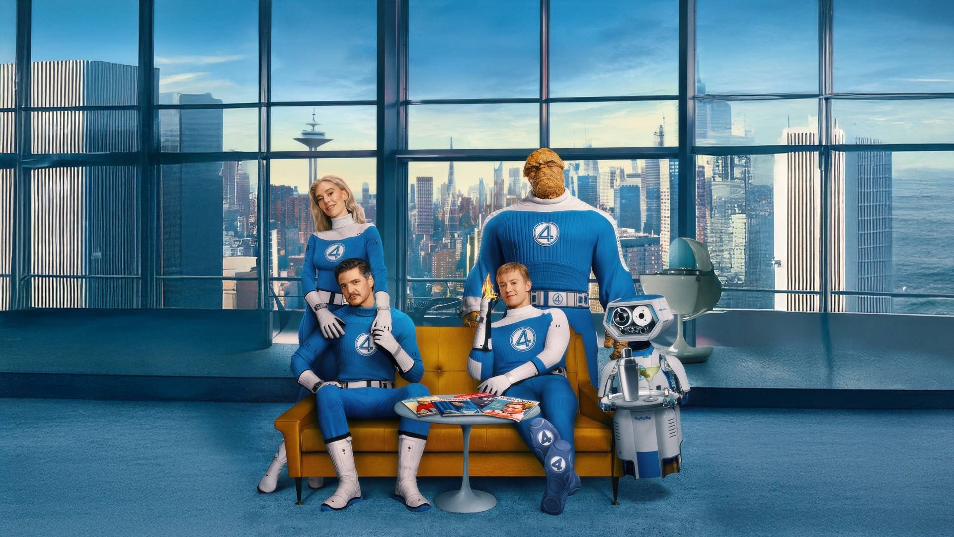 The Fantastic 4: First Steps Background