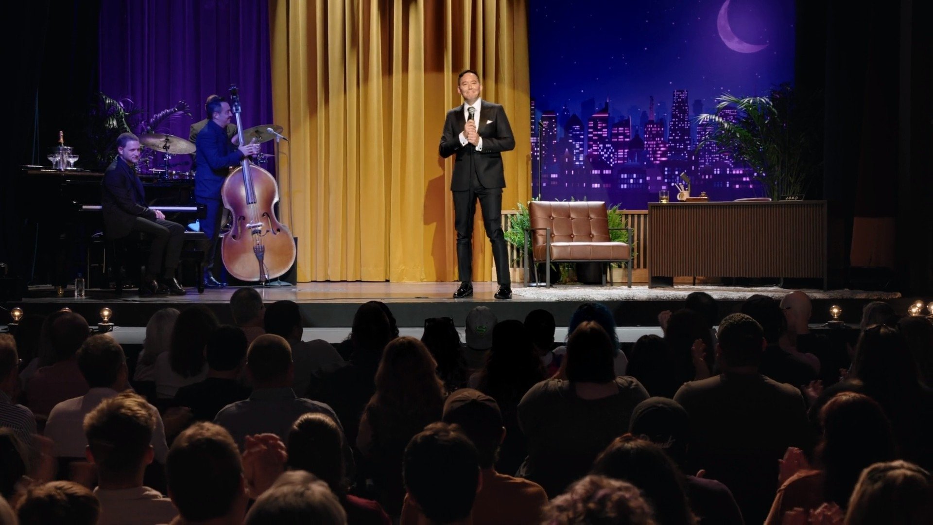 Steve Byrne: The Last Late Night Background