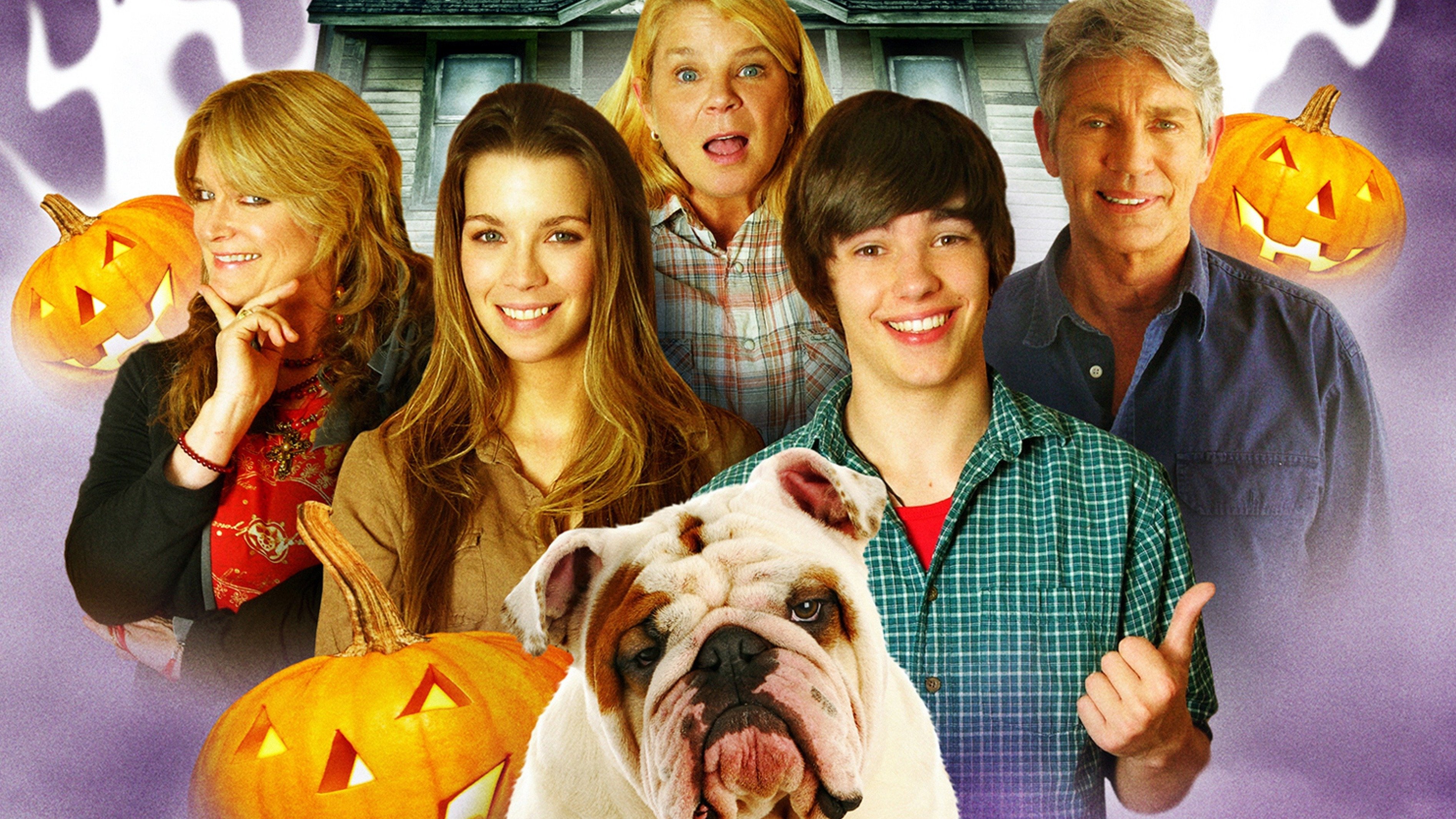 A Halloween Puppy Background