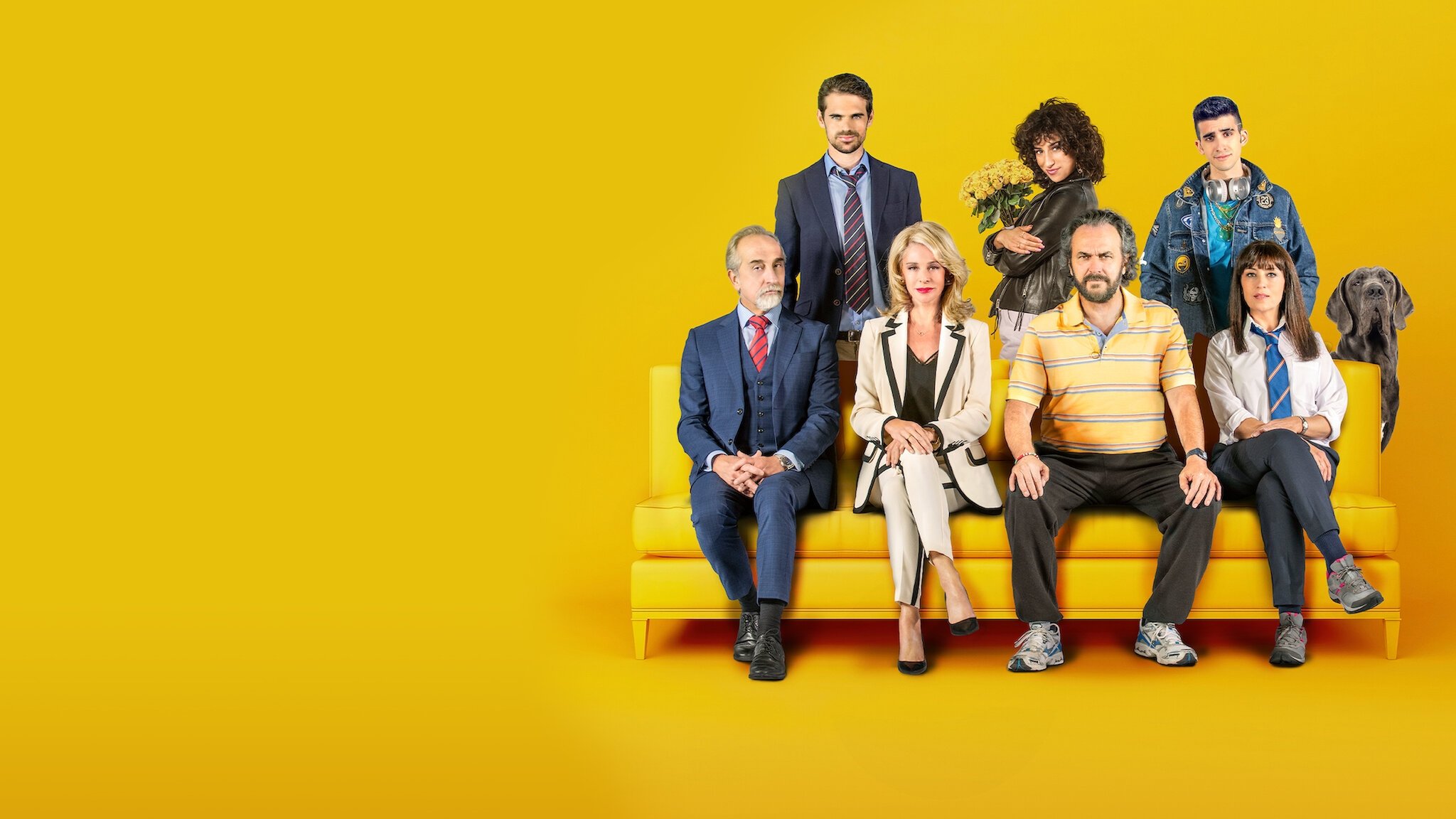 La familia perfecta Background