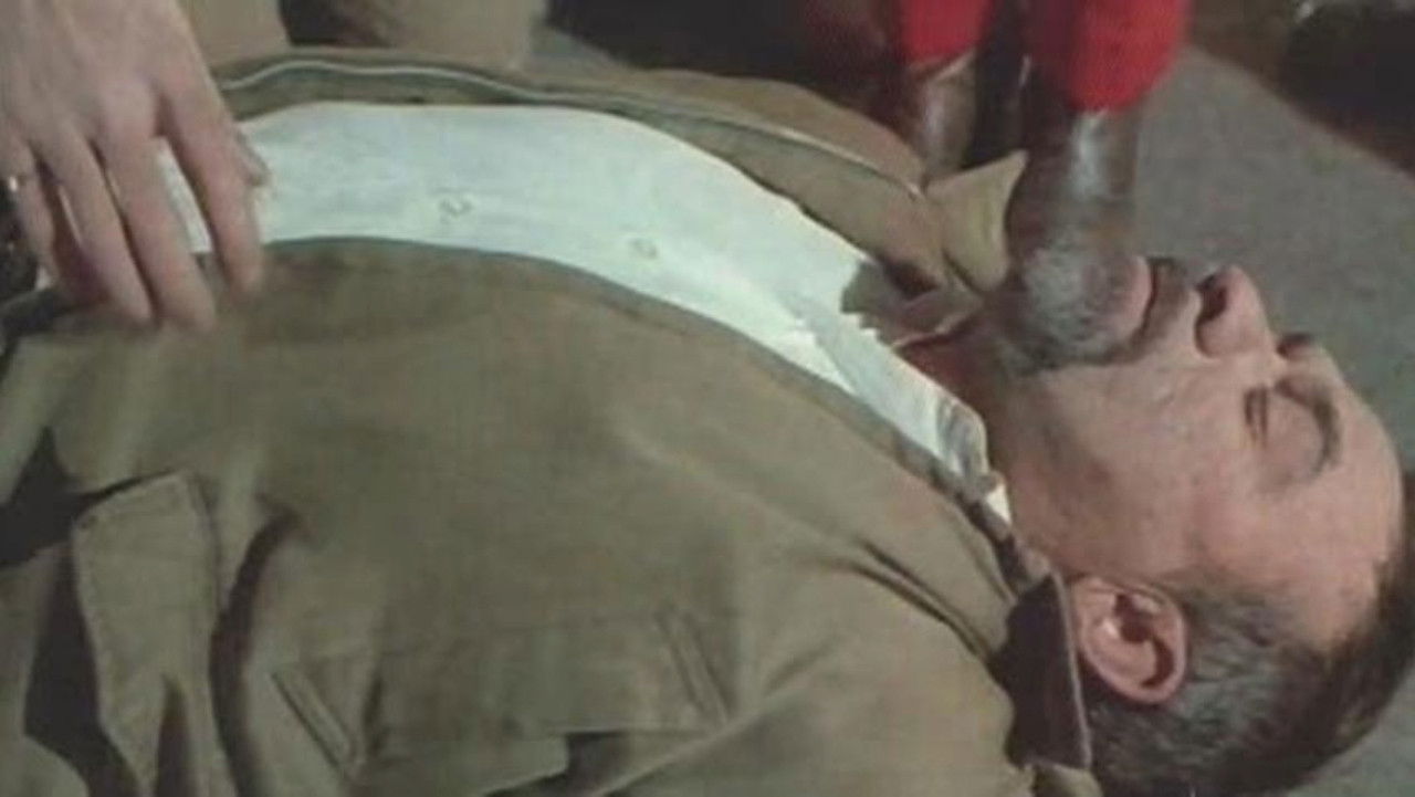 The Man with Icy Eyes Background