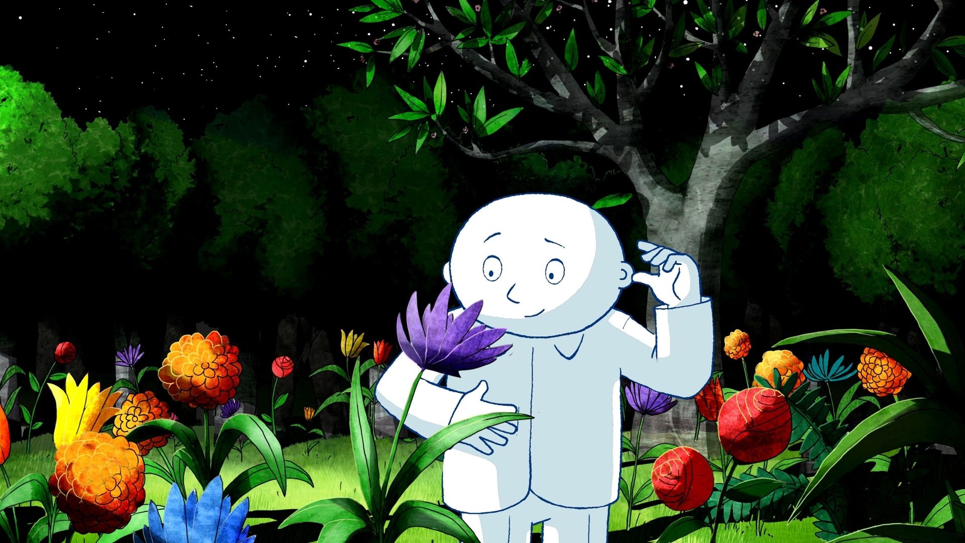 Moon Man Background