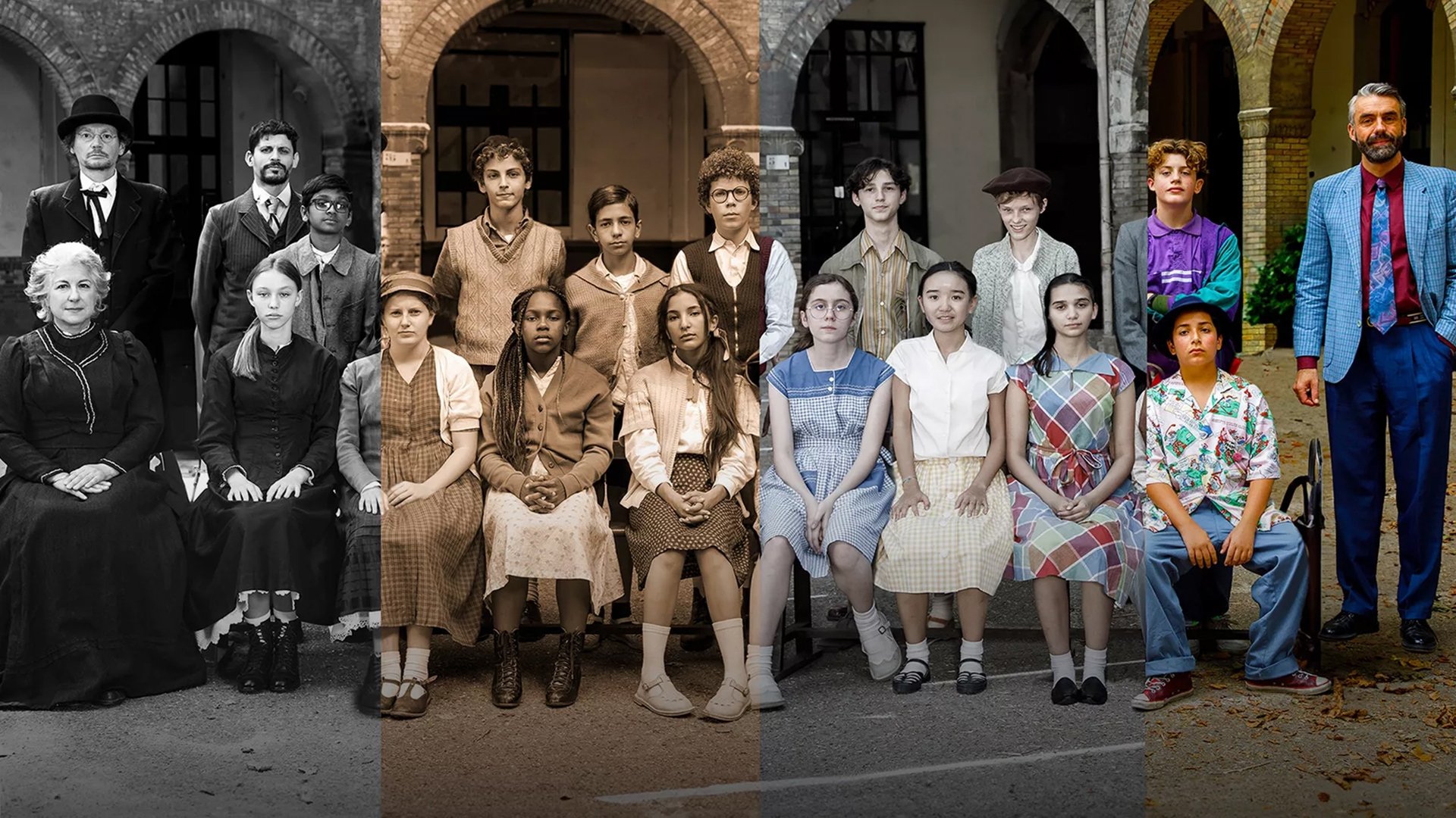 L'école à remonter le temps Background