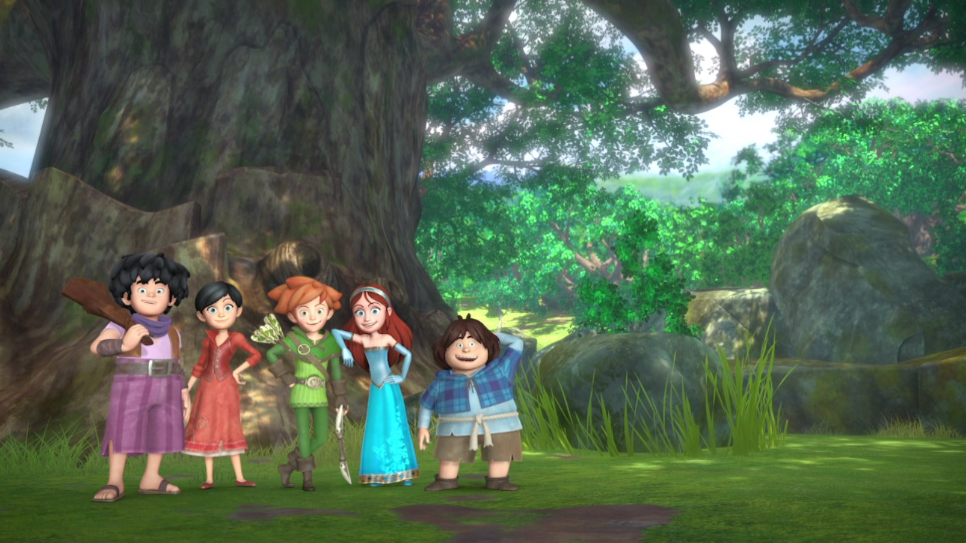 Robin Hood: Mischief In Sherwood Background