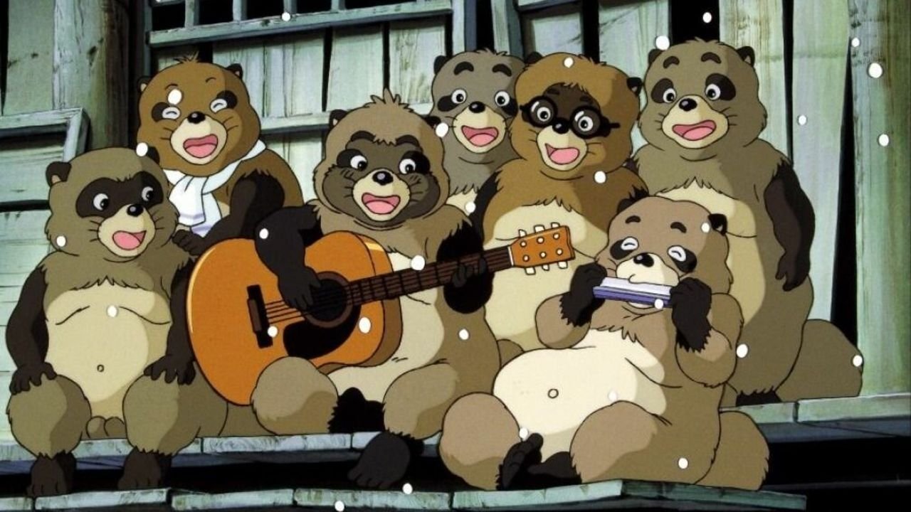 Pom Poko Background