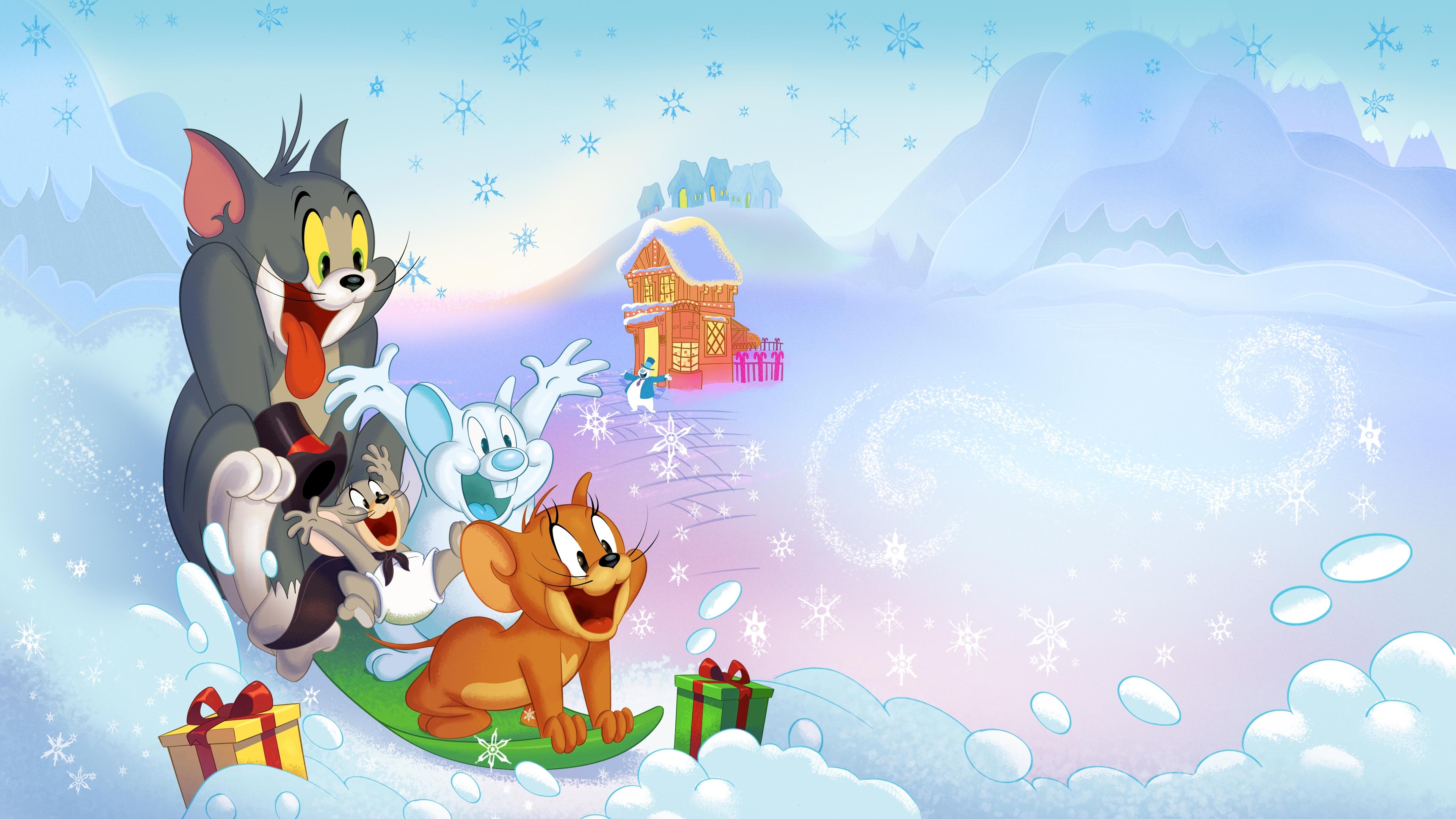 Tom and Jerry: Snowman's Land Background