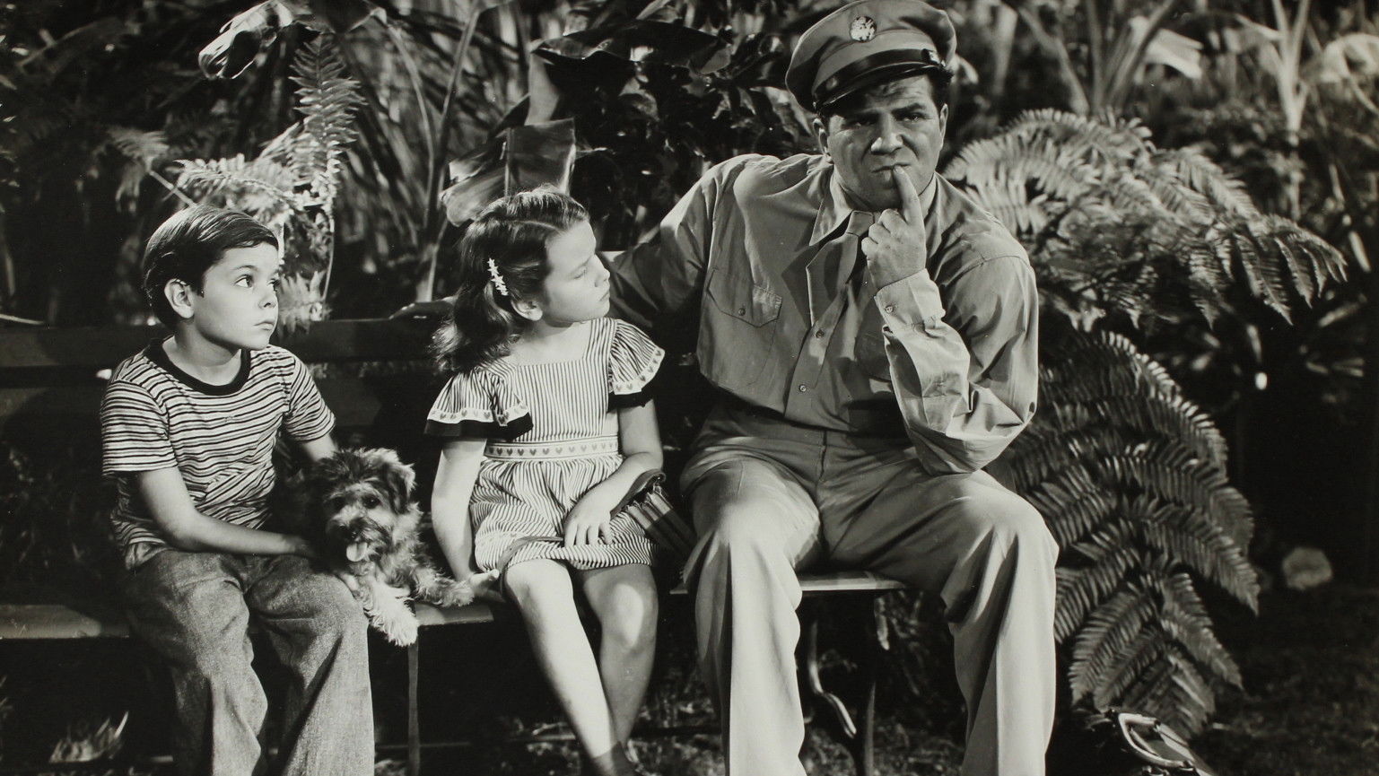 A Boy, a Girl and a Dog Background