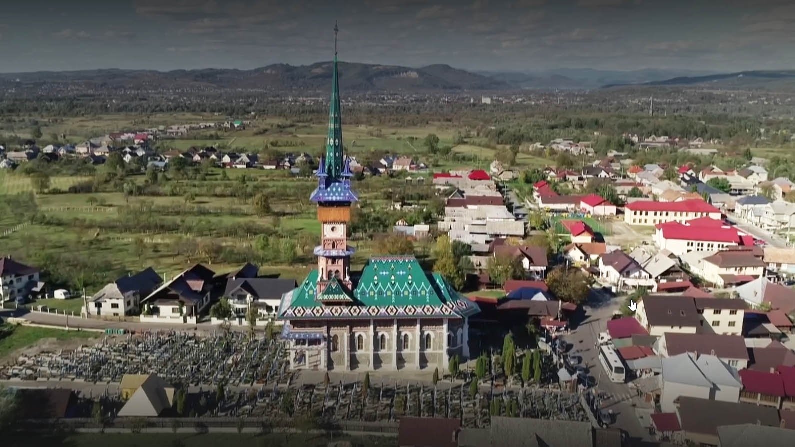 Im Vorgarten der Karpaten Background