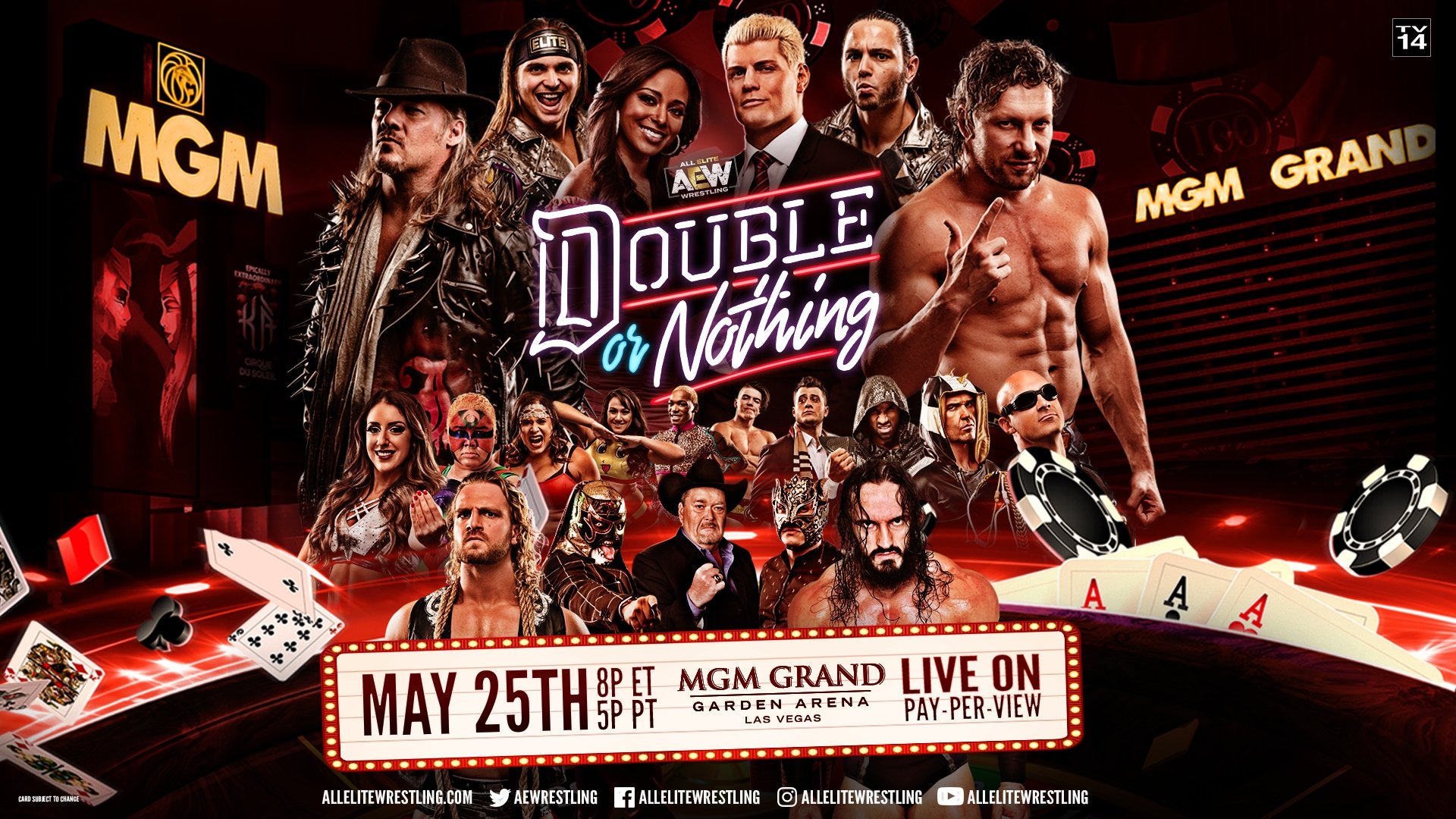 AEW Double or Nothing Background