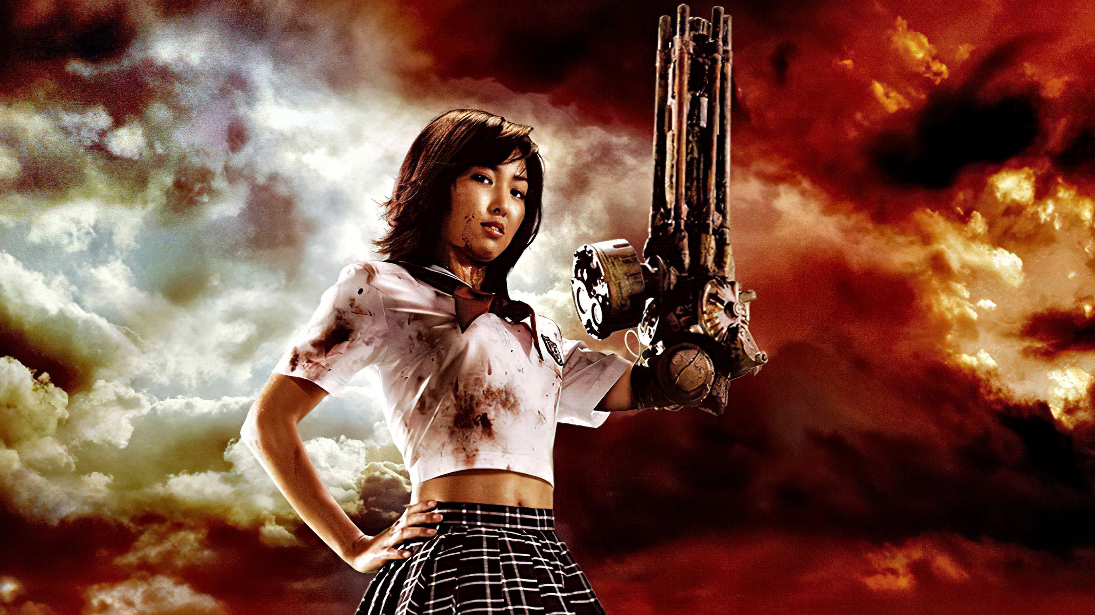 The Machine Girl Background