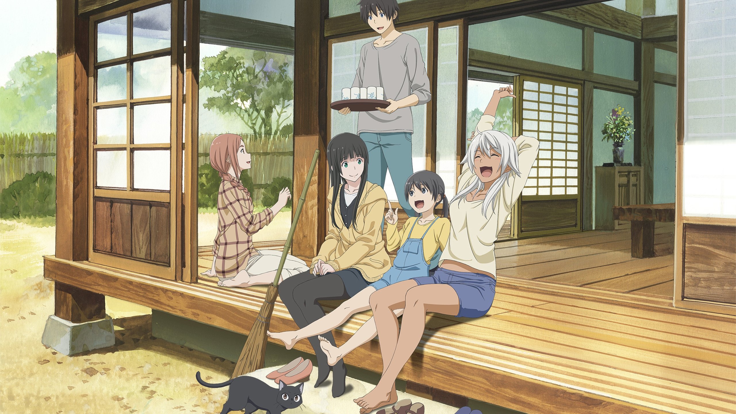 Flying Witch Background