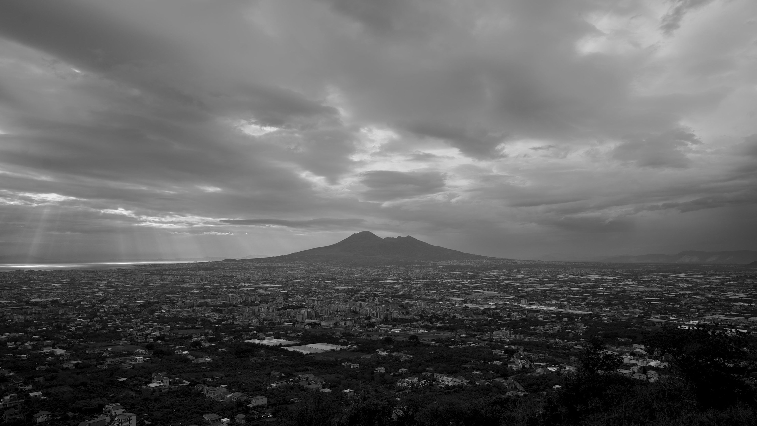 Below the Clouds Background