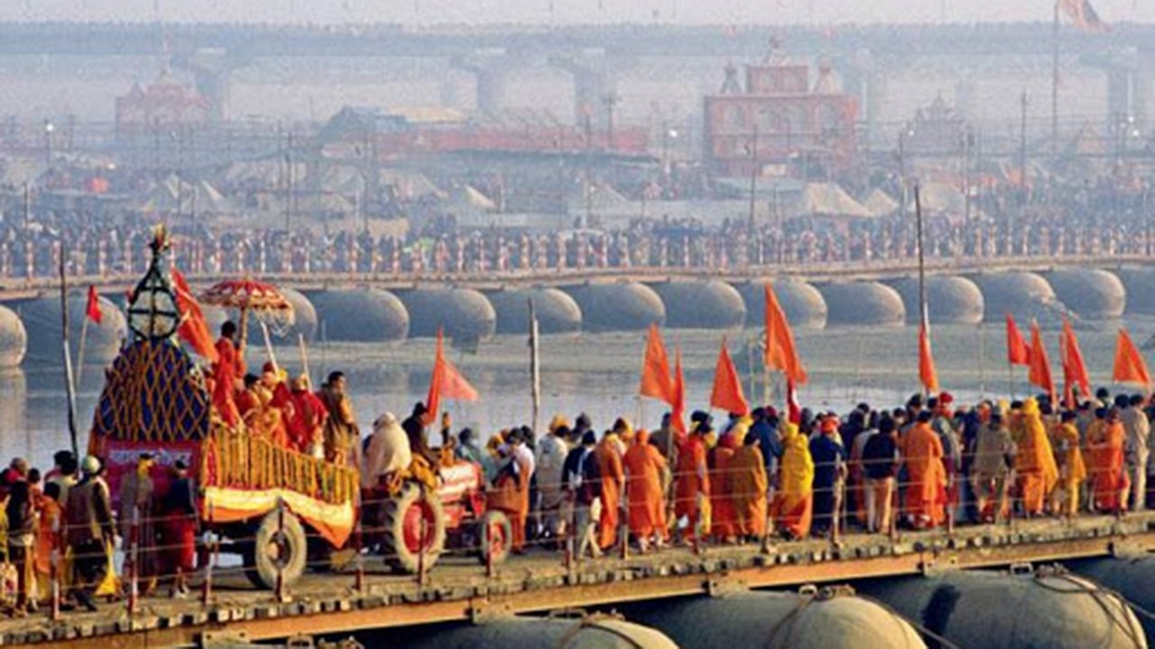 Kumbh Mela - The Greatest Show On Earth Background