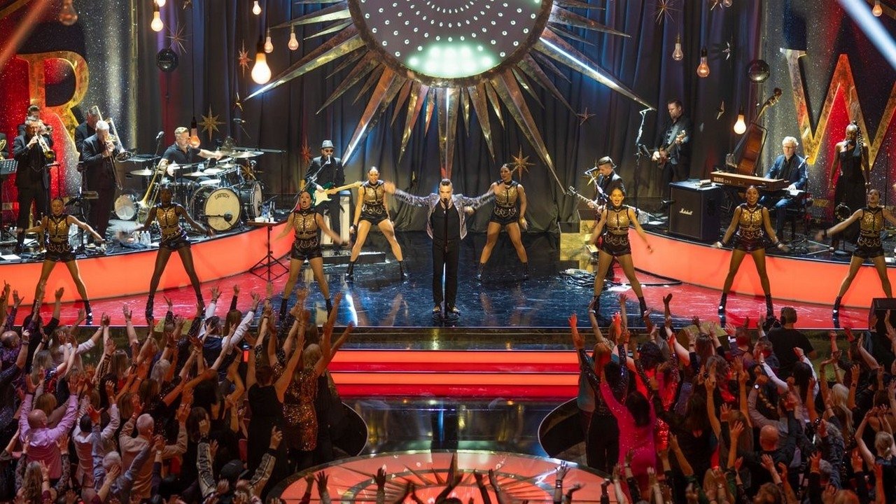 It's Not the Robbie Williams Christmas Show Background
