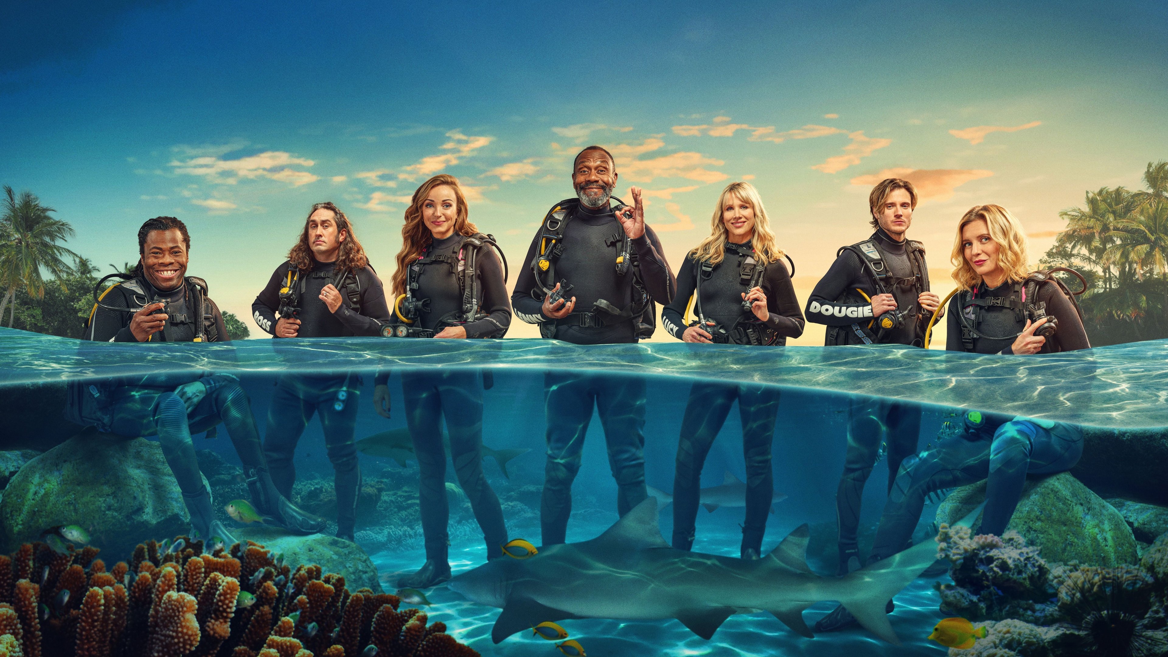 Shark! Celebrity Infested Waters Background