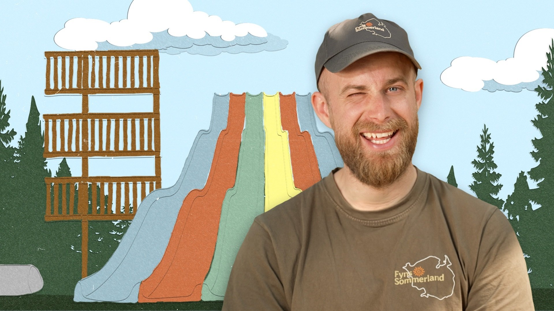 Fyns forladte sommerland Background