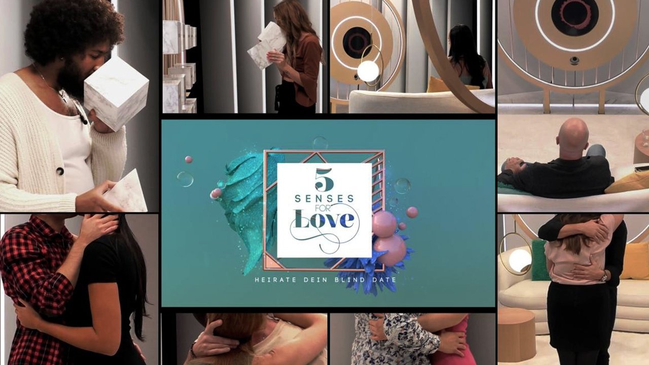 5 Senses for Love - Heirate dein Blind Date Background