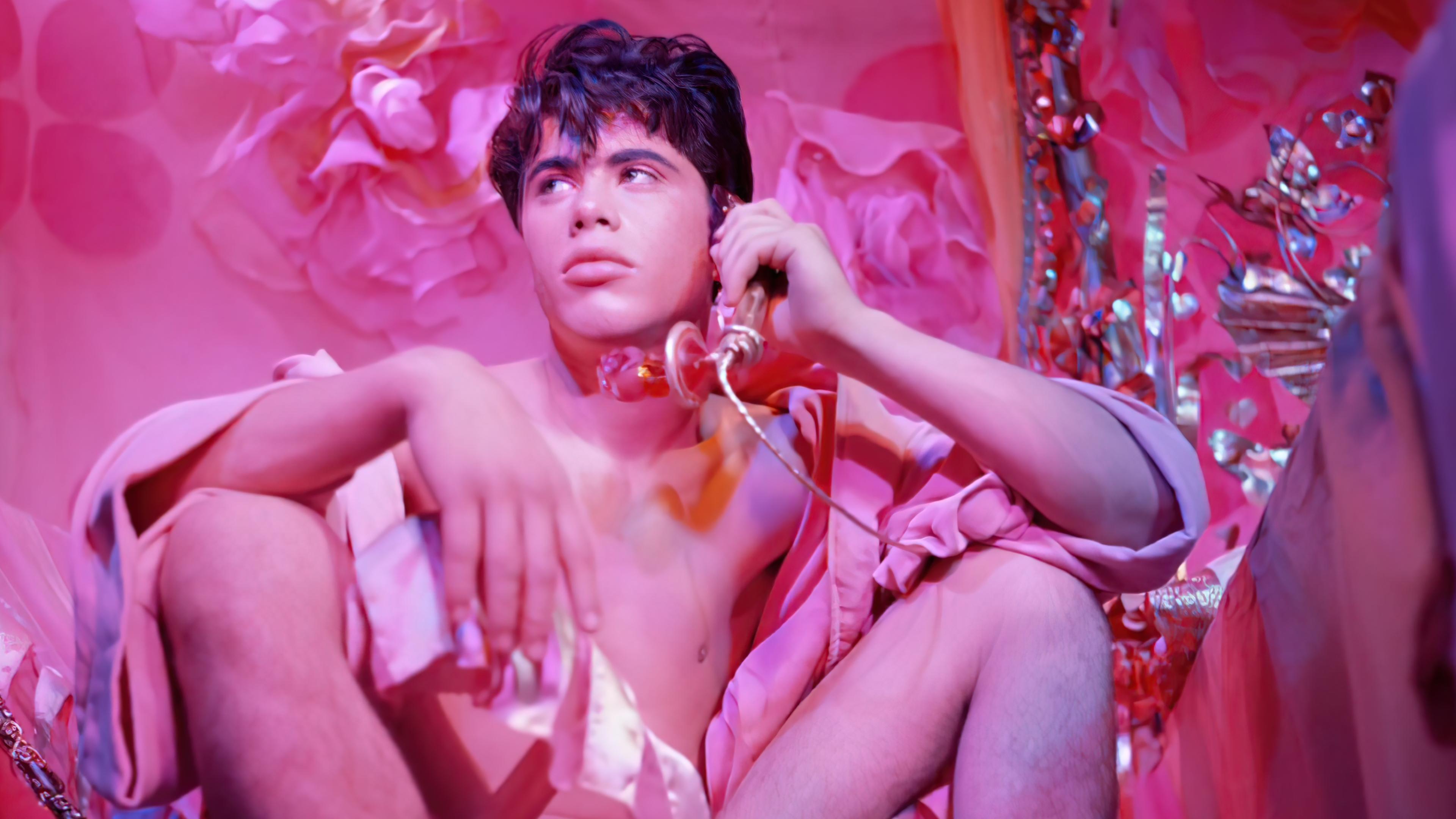 Pink Narcissus Background