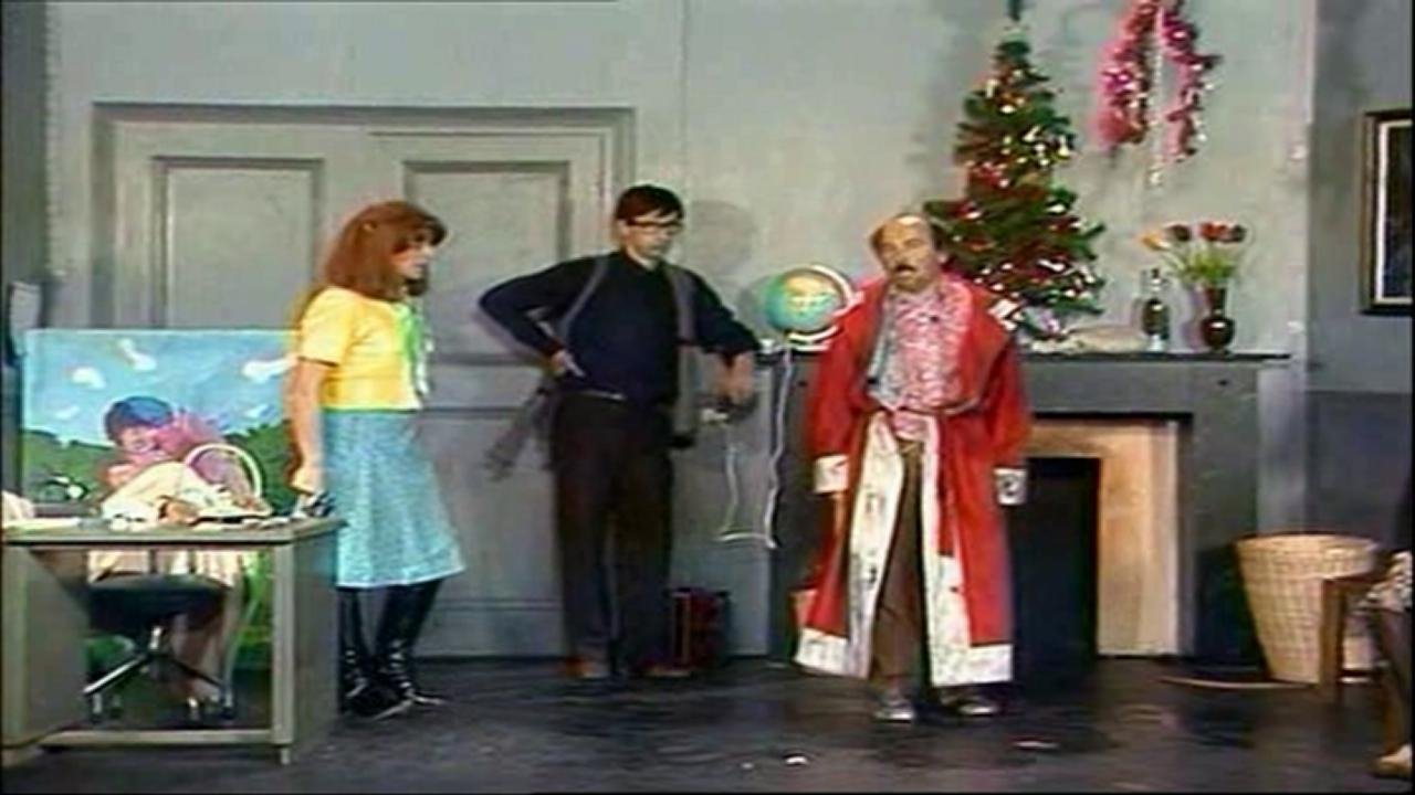 Santa Claus Is a Stinker Background