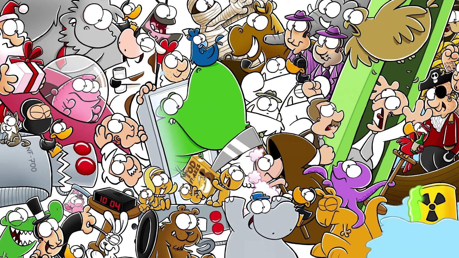 Nichtlustig - die Serie! Background