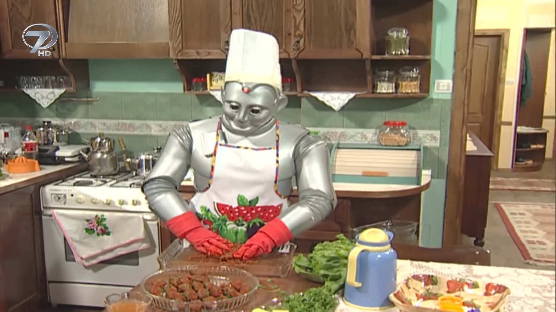 İyi Aile Robotu Background