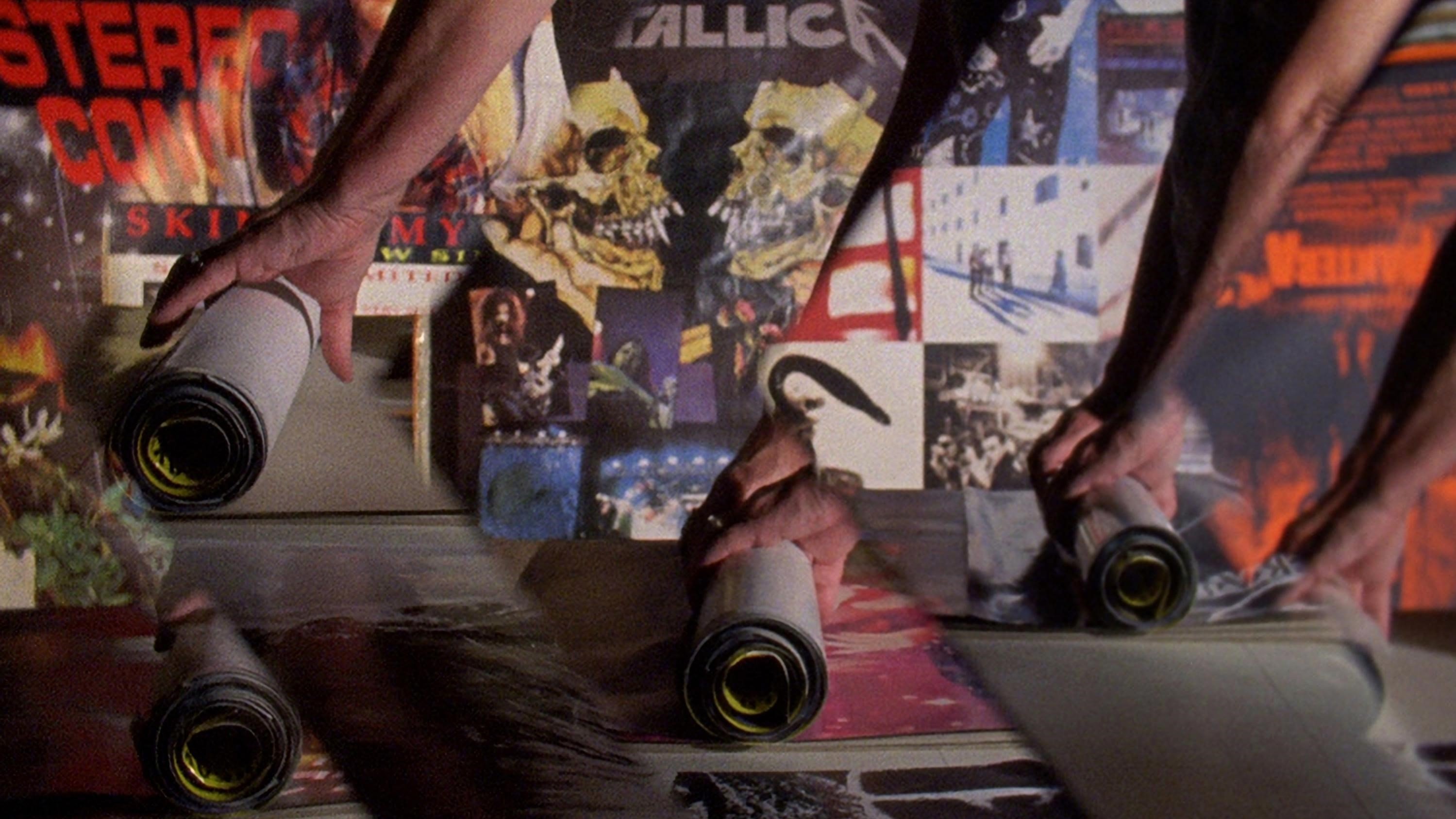 Dusty Stacks of Mom: The Poster Project Background