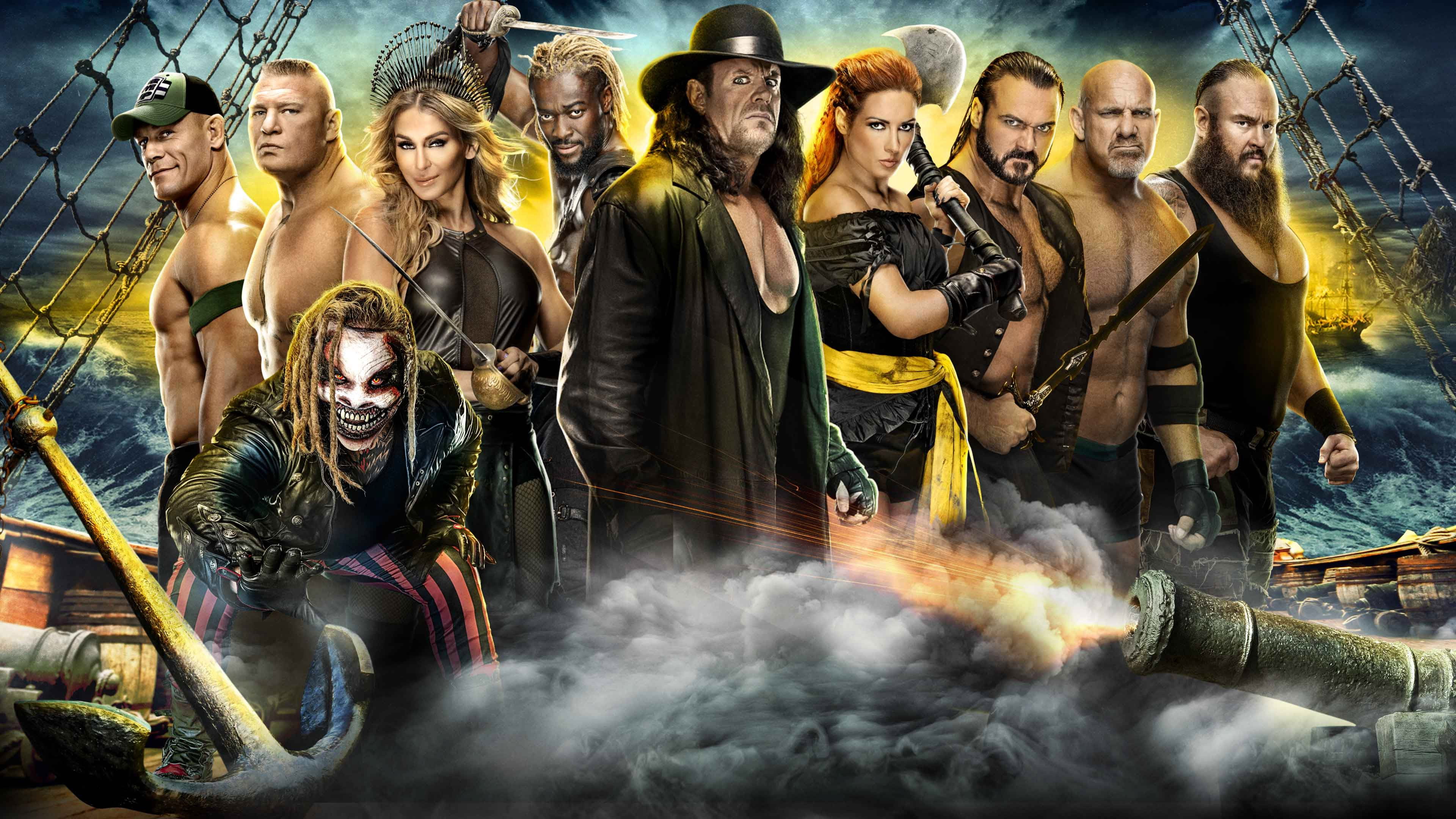 WWE WrestleMania 36: Part 2 Background