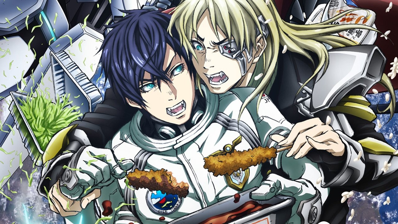 Space Battleship Tiramisu Background