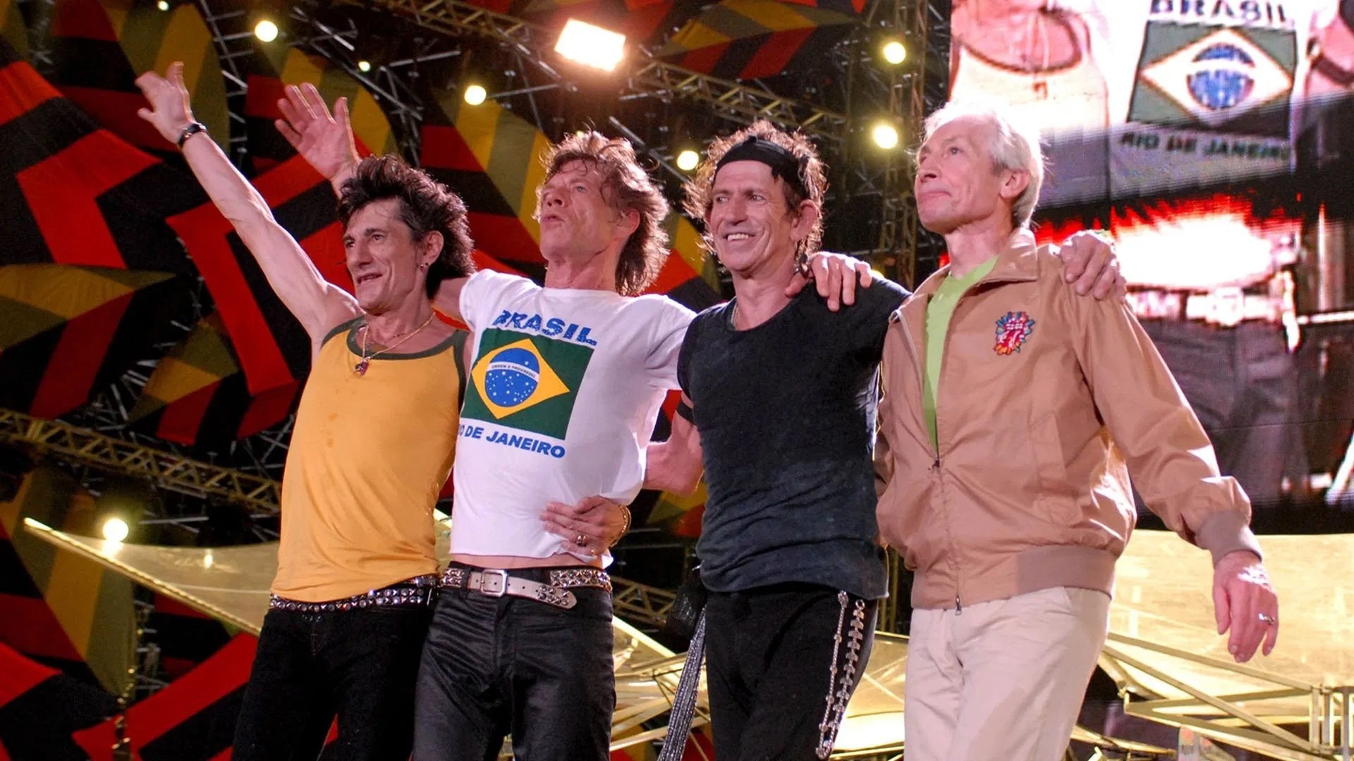 The Rolling Stones - The Biggest Bang: Copacabana Beach, Rio de Janeiro Background