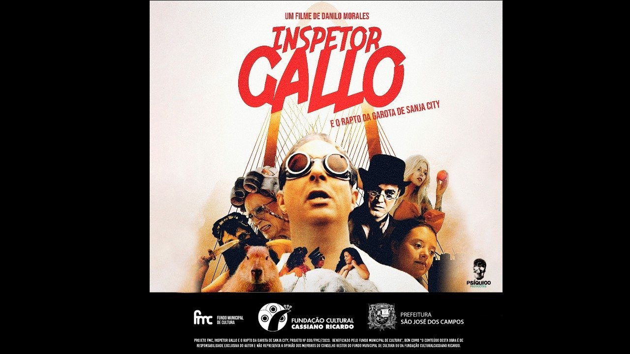 Inspetor Gallo e o Rapto da Garota de Sanja City Background