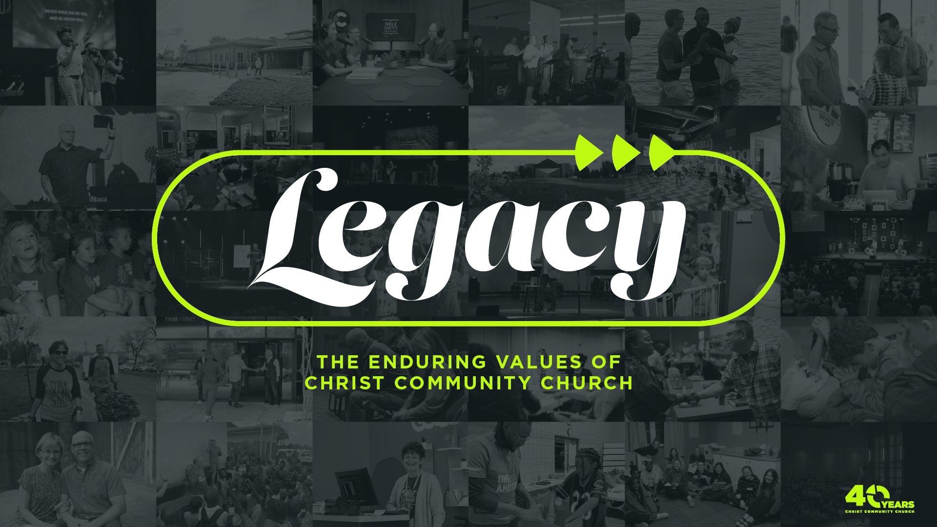 Making Passionate Disciples: 40 Years of Christ Community Church Background