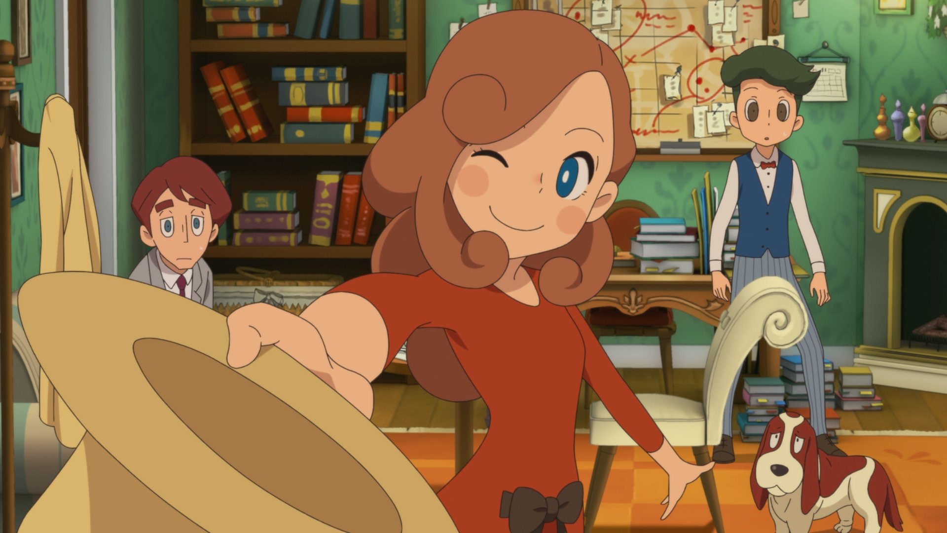 Layton Mystery Detective Agency: Kat's Mystery‑Solving Files Background