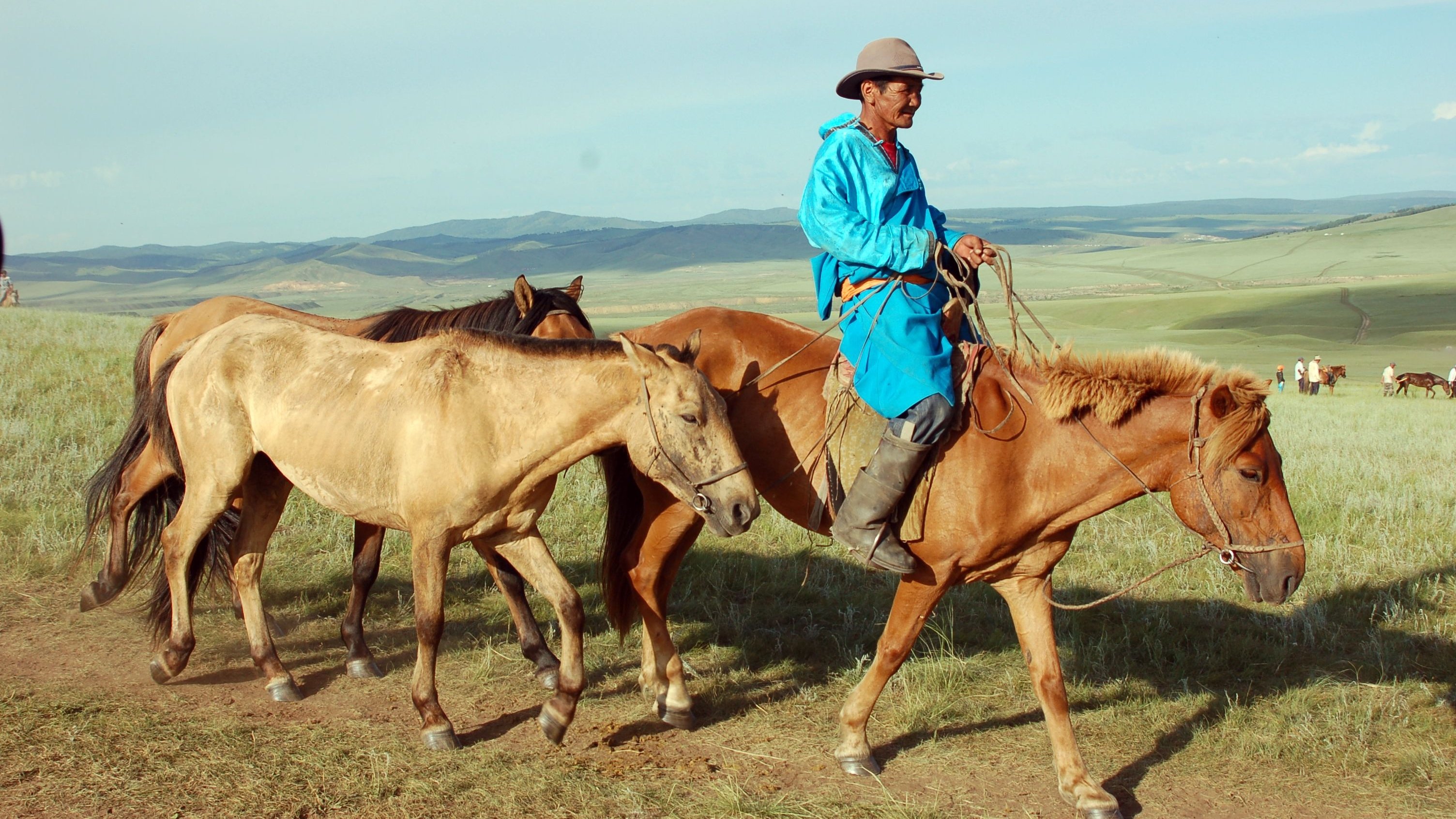 Mongolsko – země modrého nebe Background