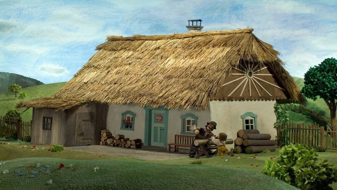 Chaloupka na vršku Background