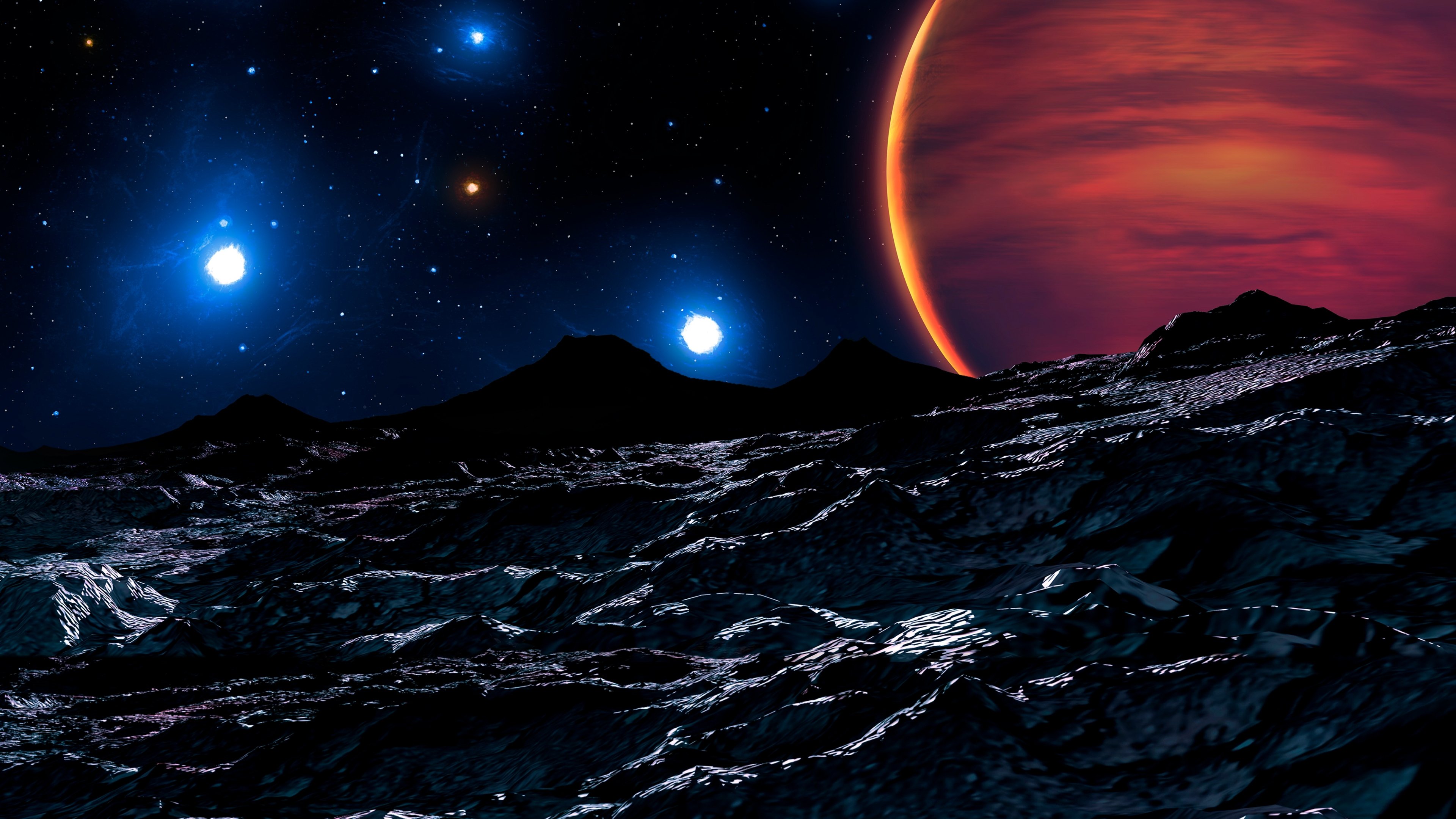 Space's Deepest Secrets Background