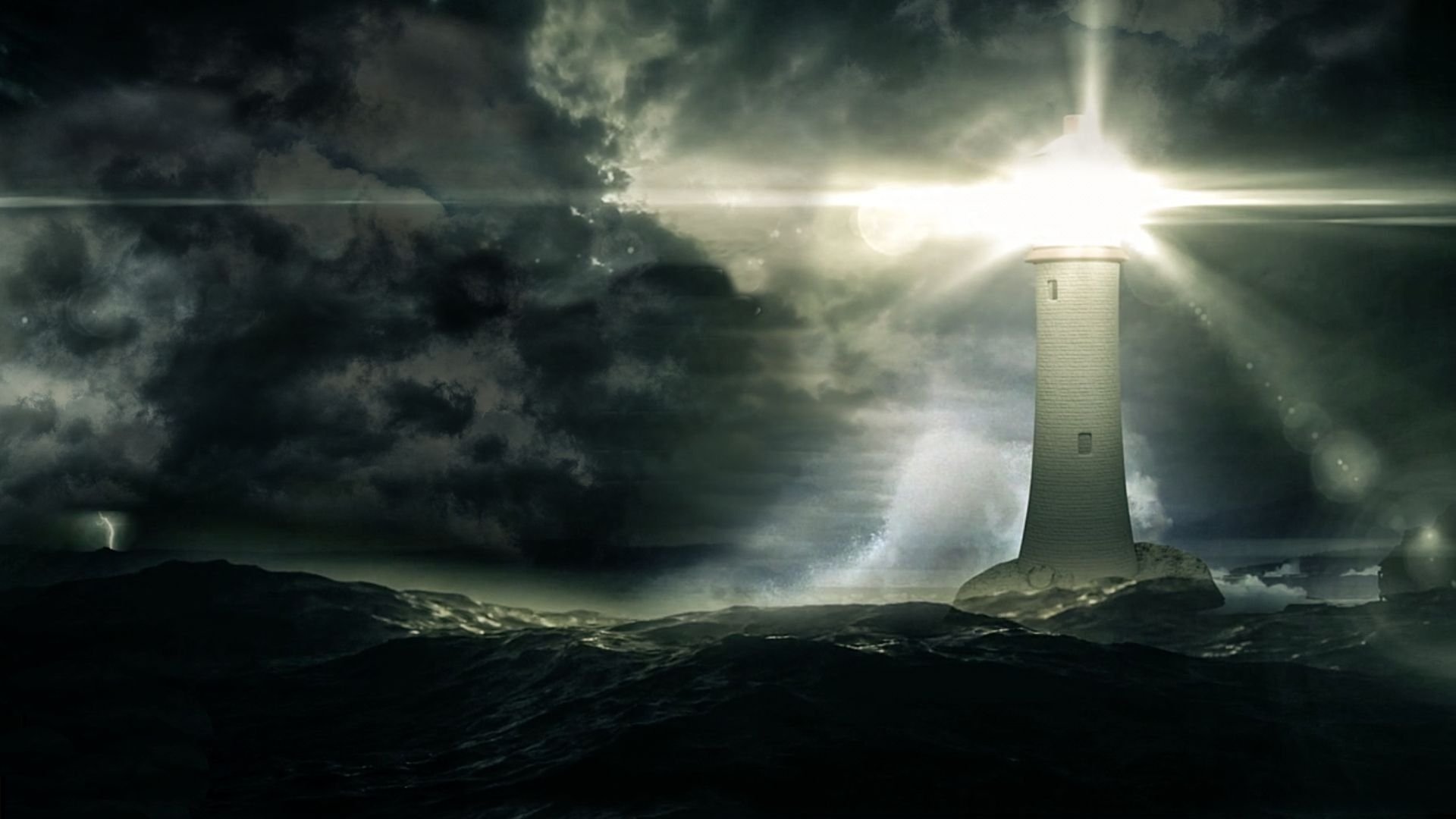 The Secret Life of Lighthouses Background