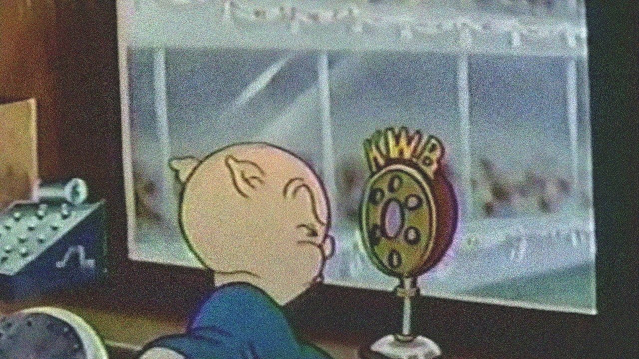 Porky's Baseball Broadcast Background