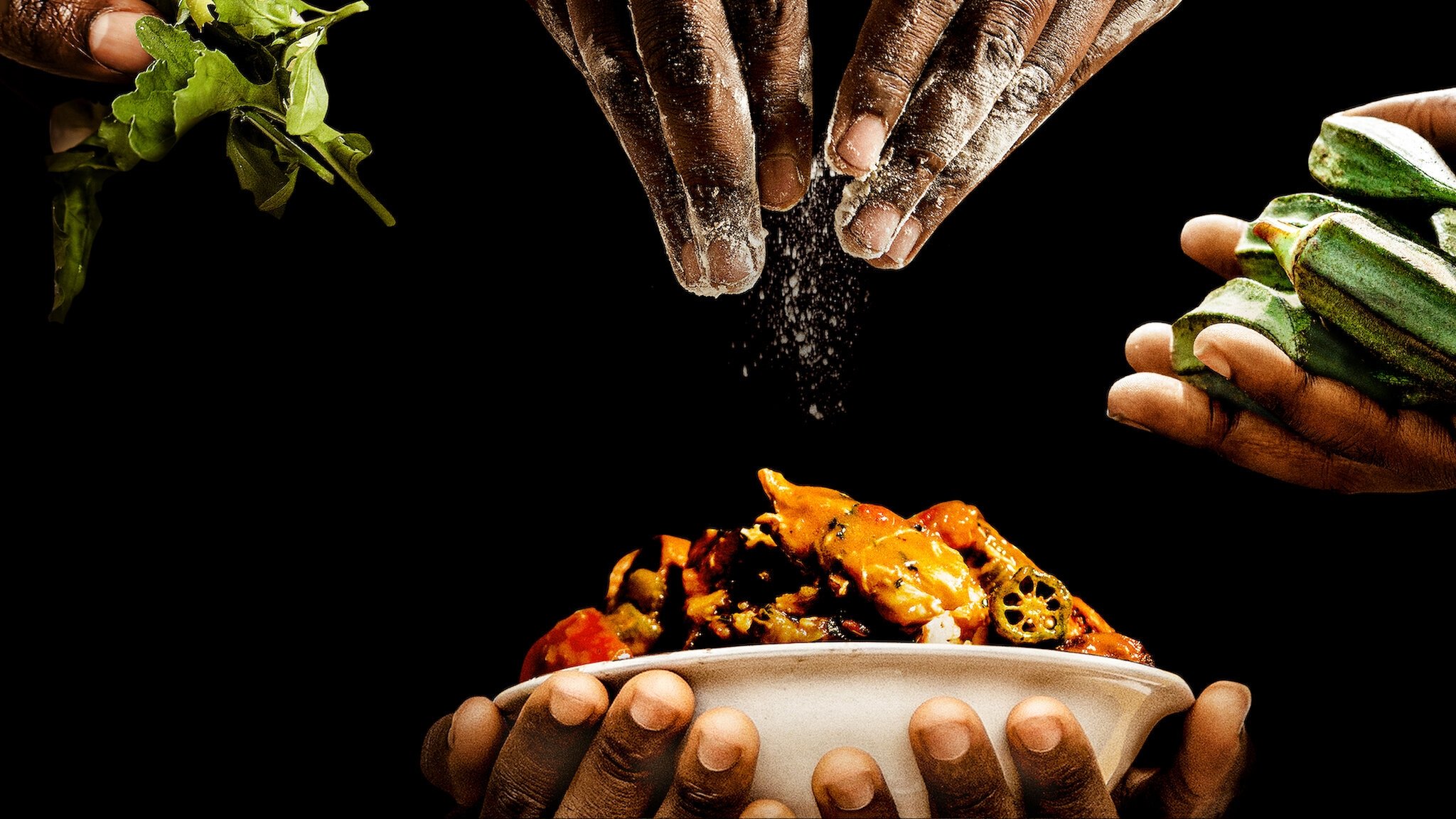High on the Hog: How African American Cuisine Transformed America Background