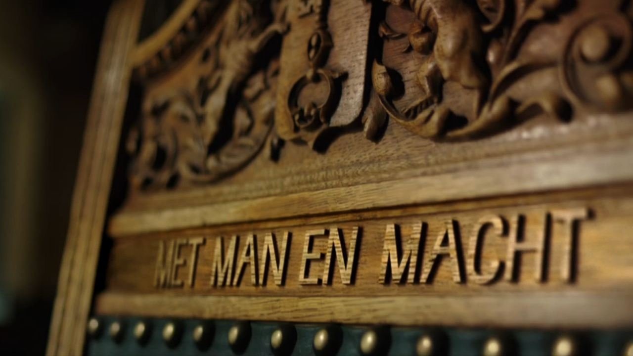 Met man en macht Background