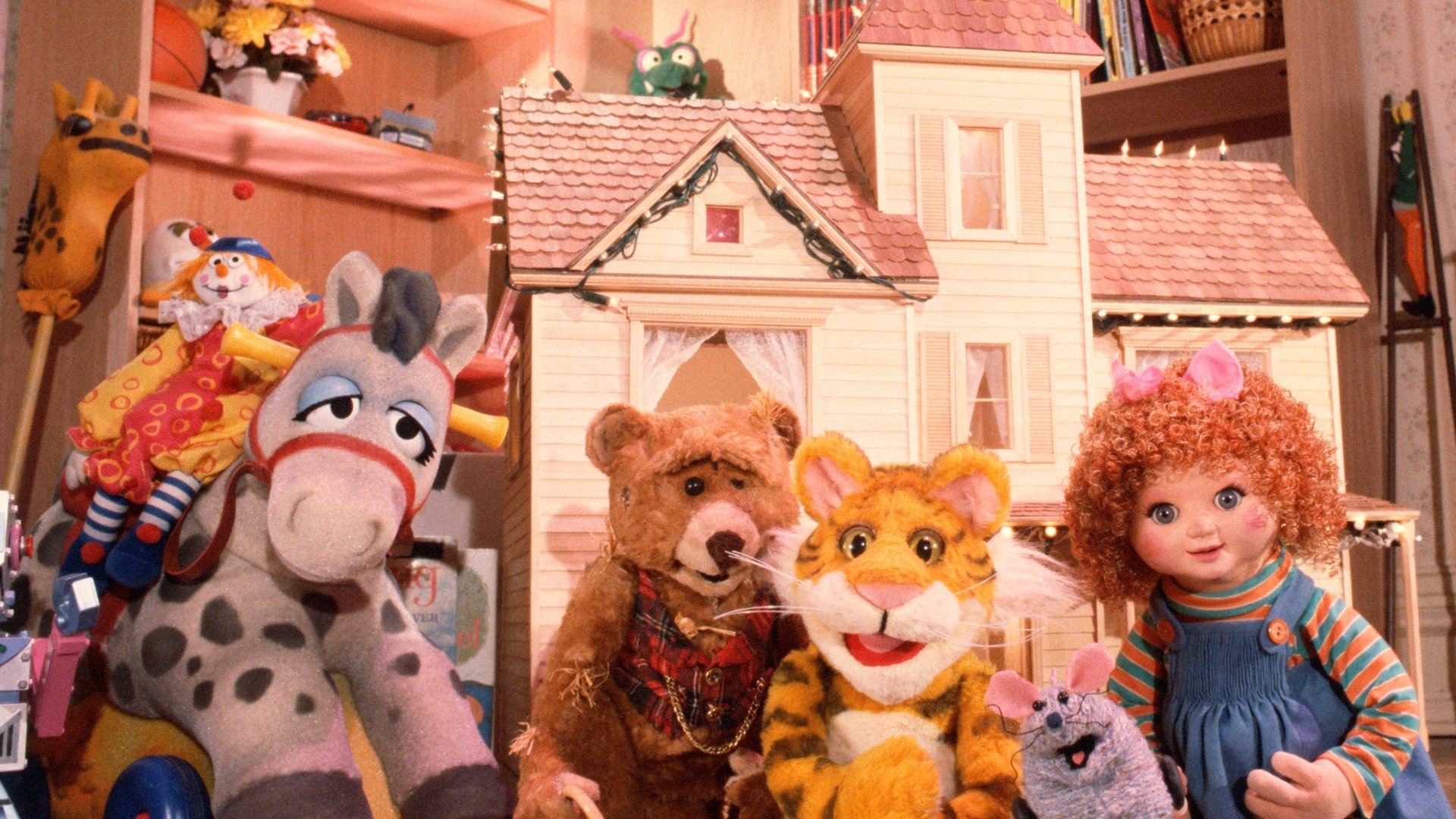 The Christmas Toy Background