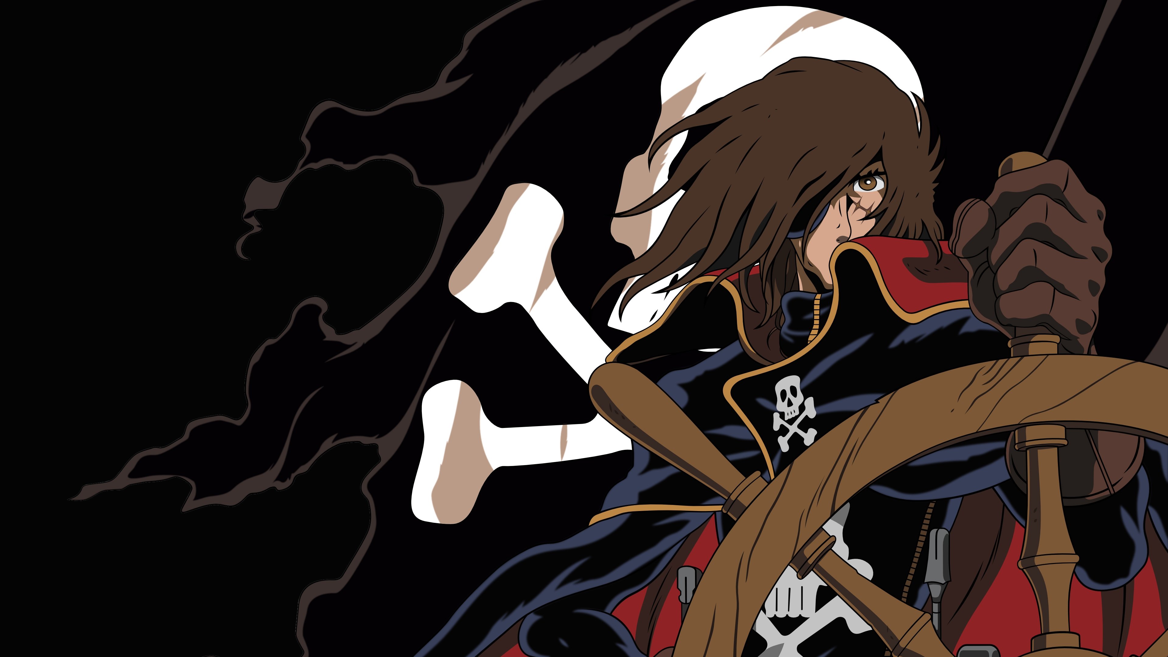Space Pirate Captain Herlock: Outside Legend - The Endless Odyssey Background