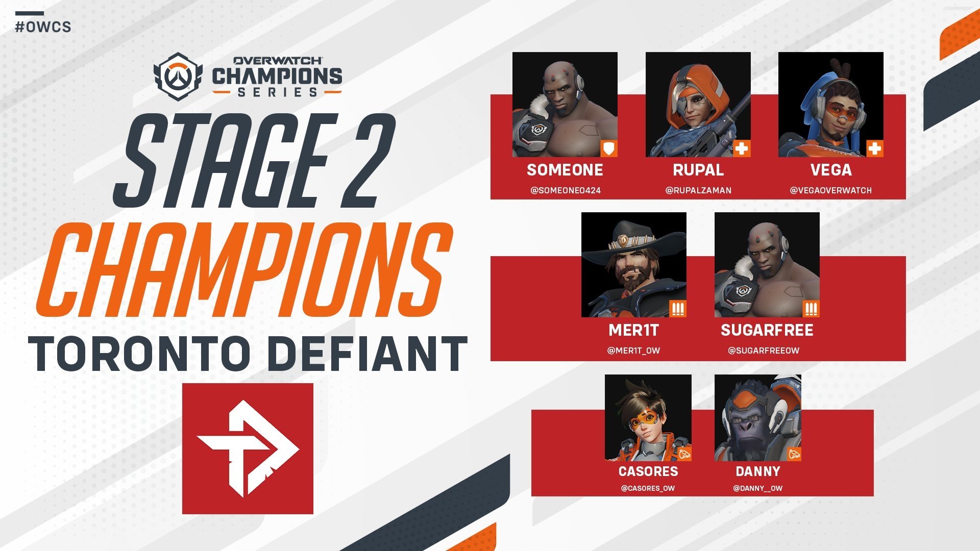 Overwatch Champions Series - North America Background