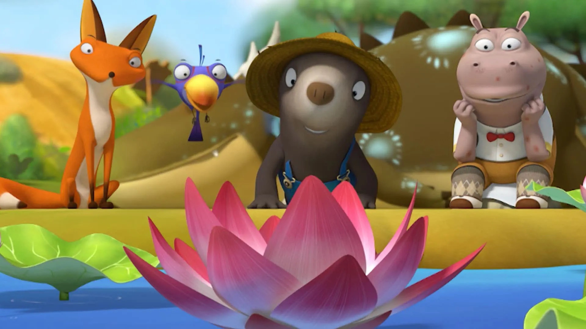 The Little Farmer Rabby Background