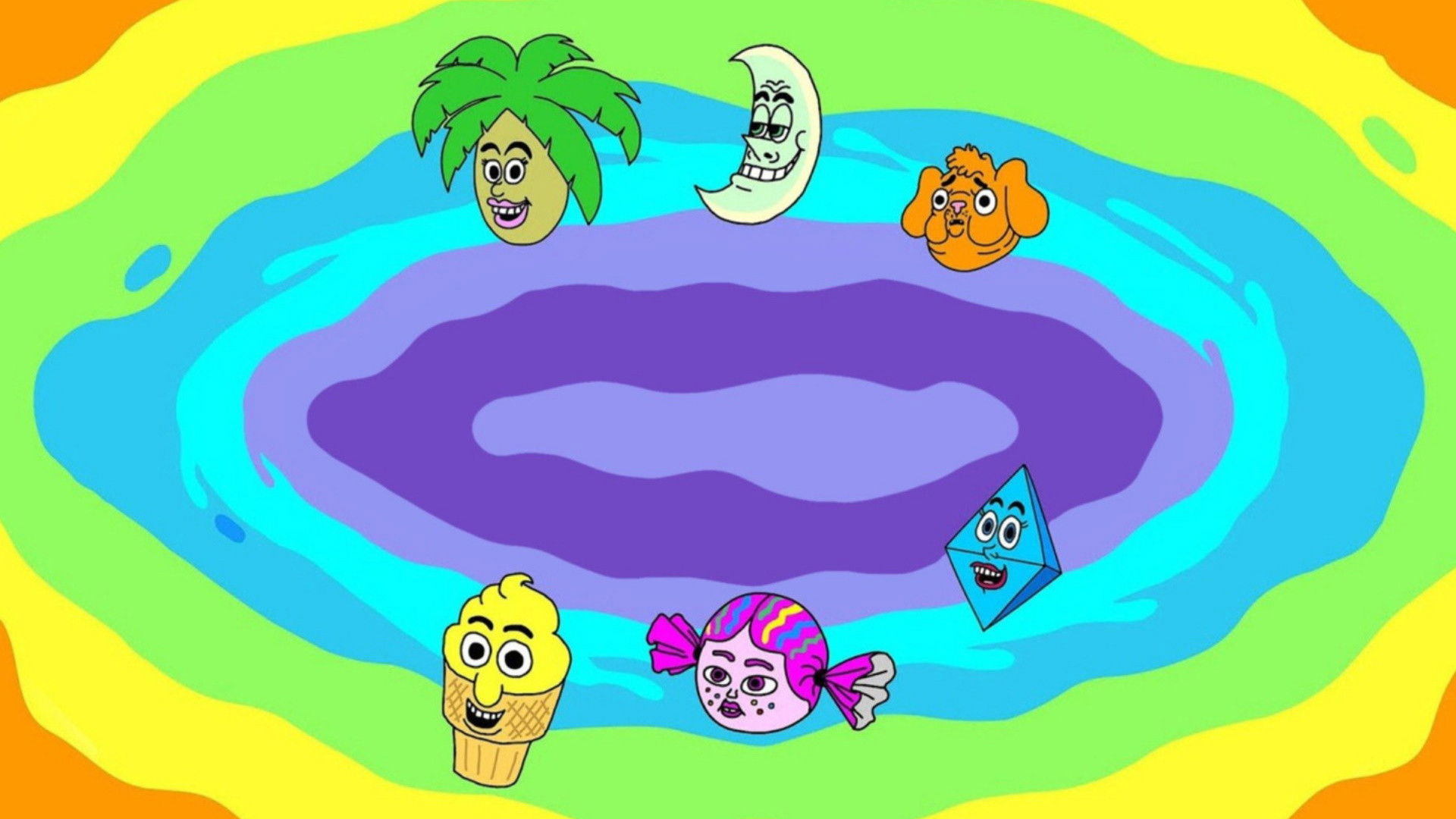 Right Now Kapow Background