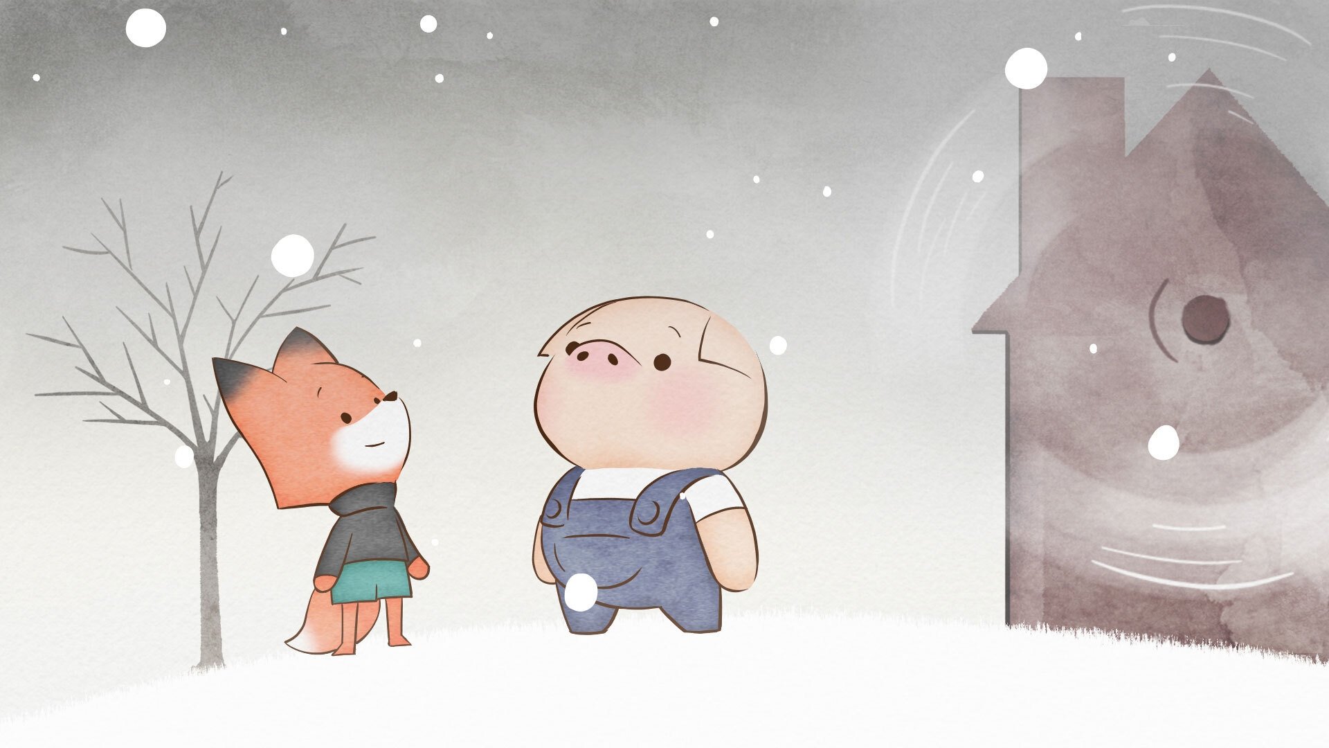 Pig: The Dam Keeper Poems Background