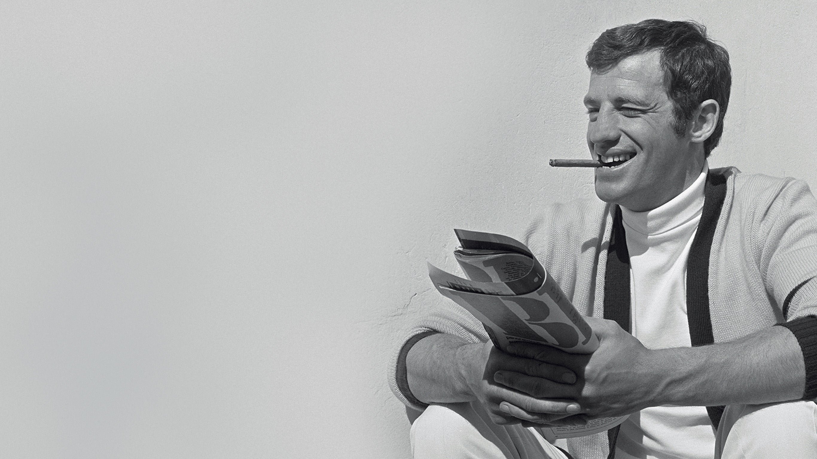 Belmondo ou le goût du risque Background