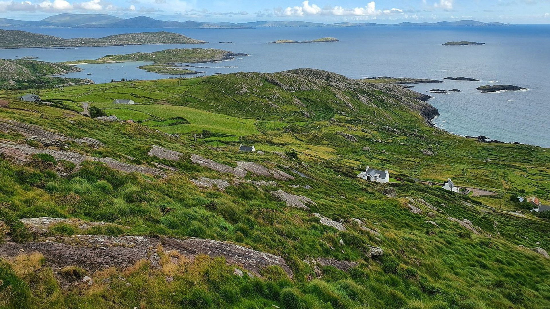 Irischer Kompass Background