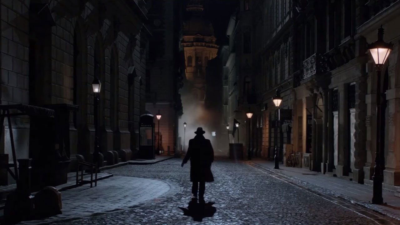 Budapest Noir Background