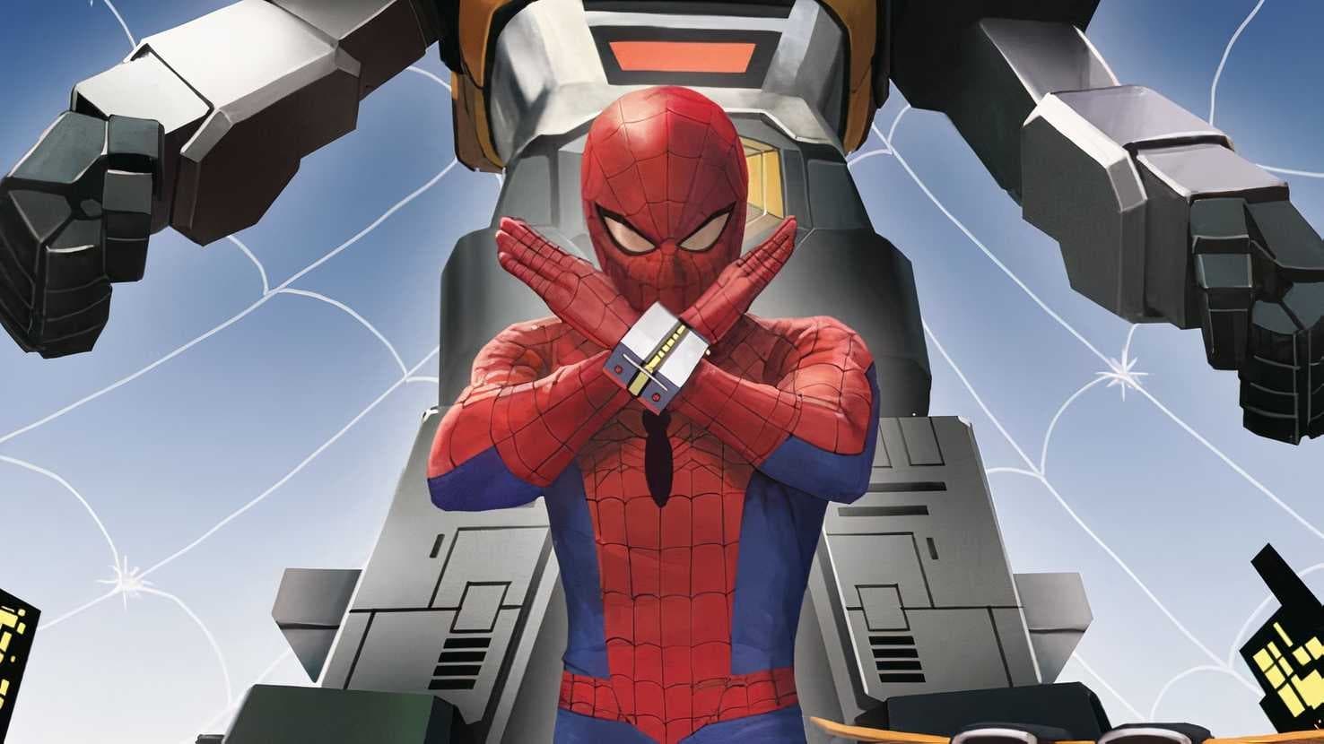 Japanese Spiderman Background