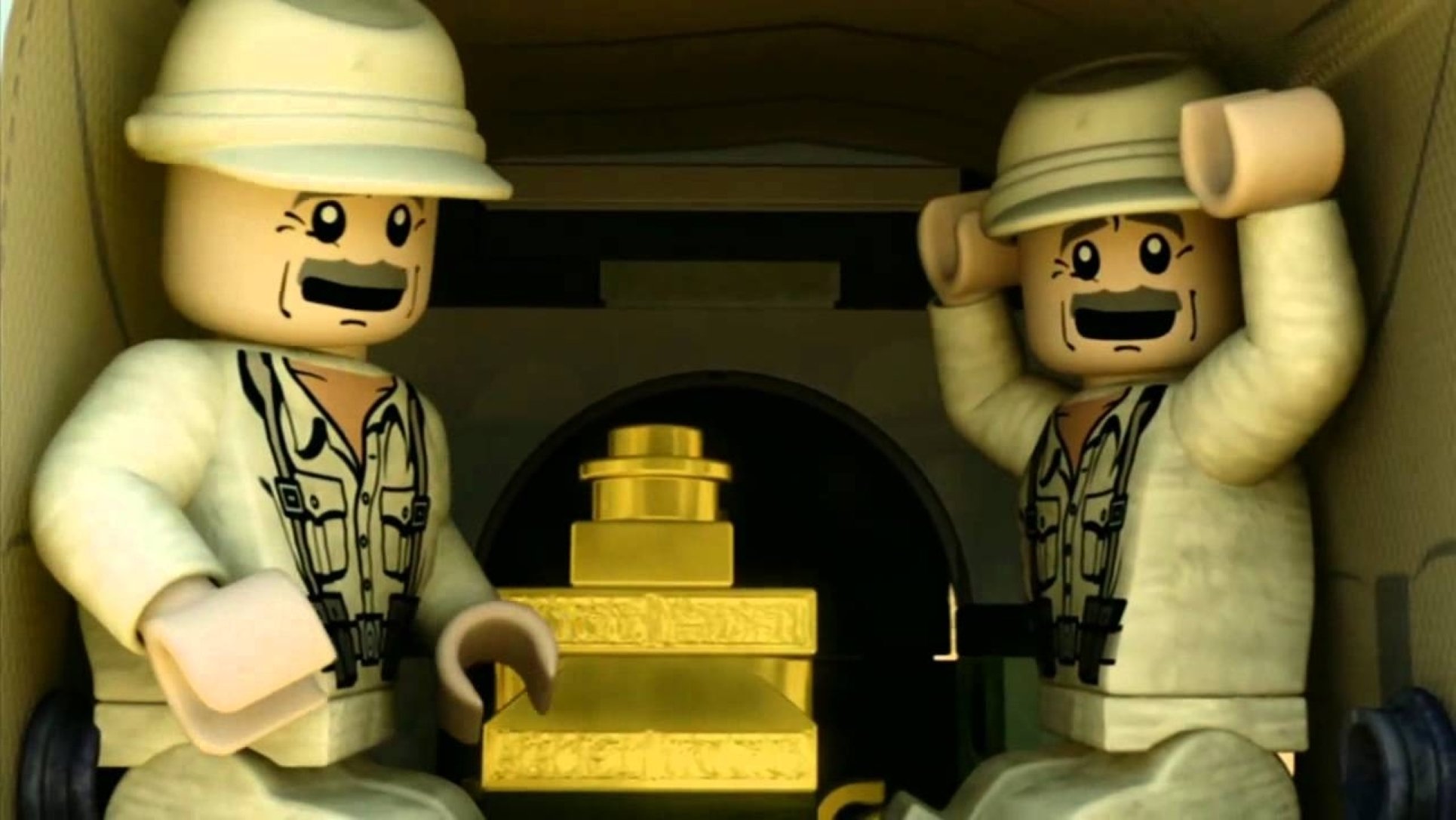Lego Indiana Jones and the Raiders of the Lost Brick Background